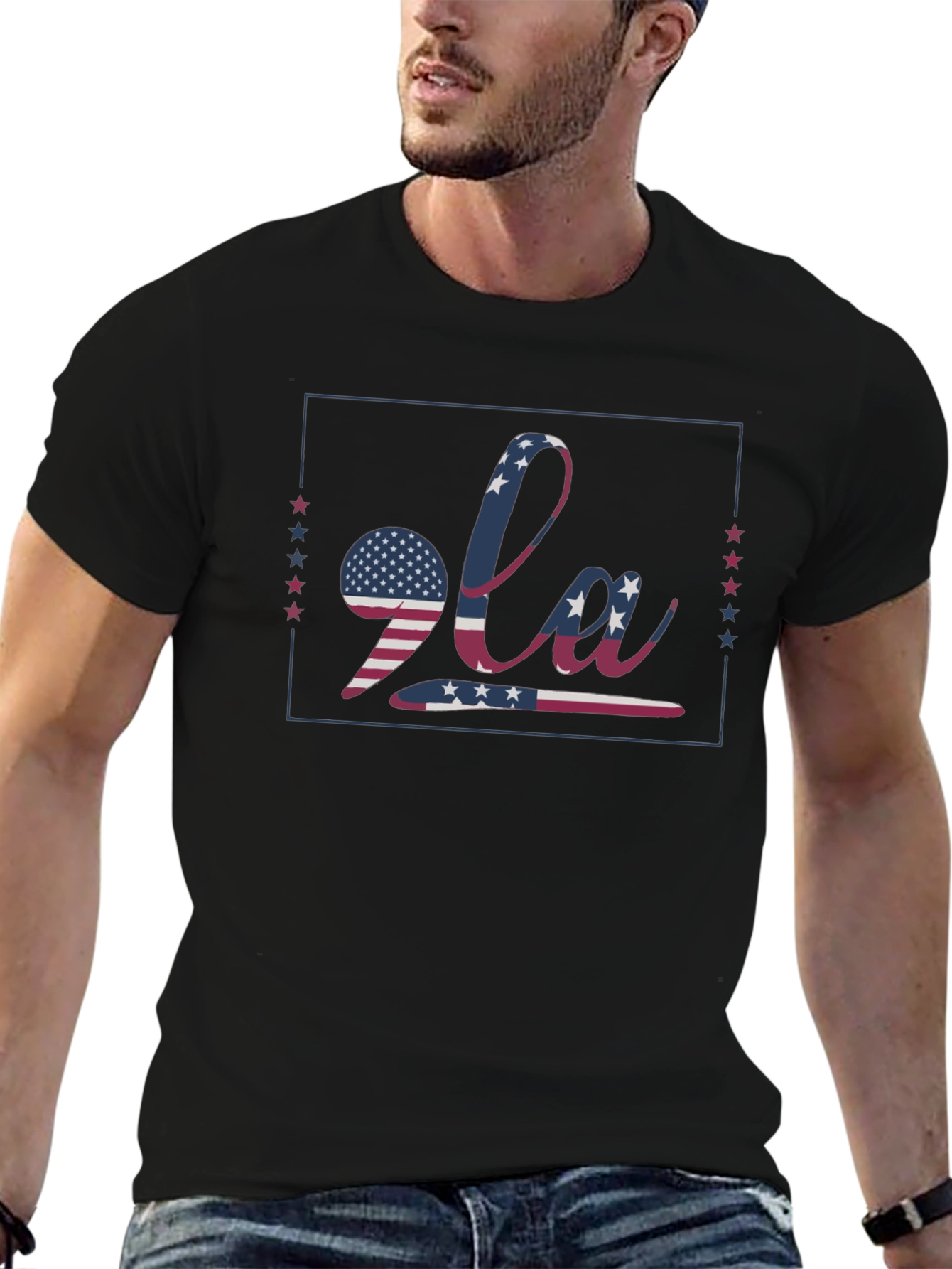 Patriotic American Flag T-Shirt