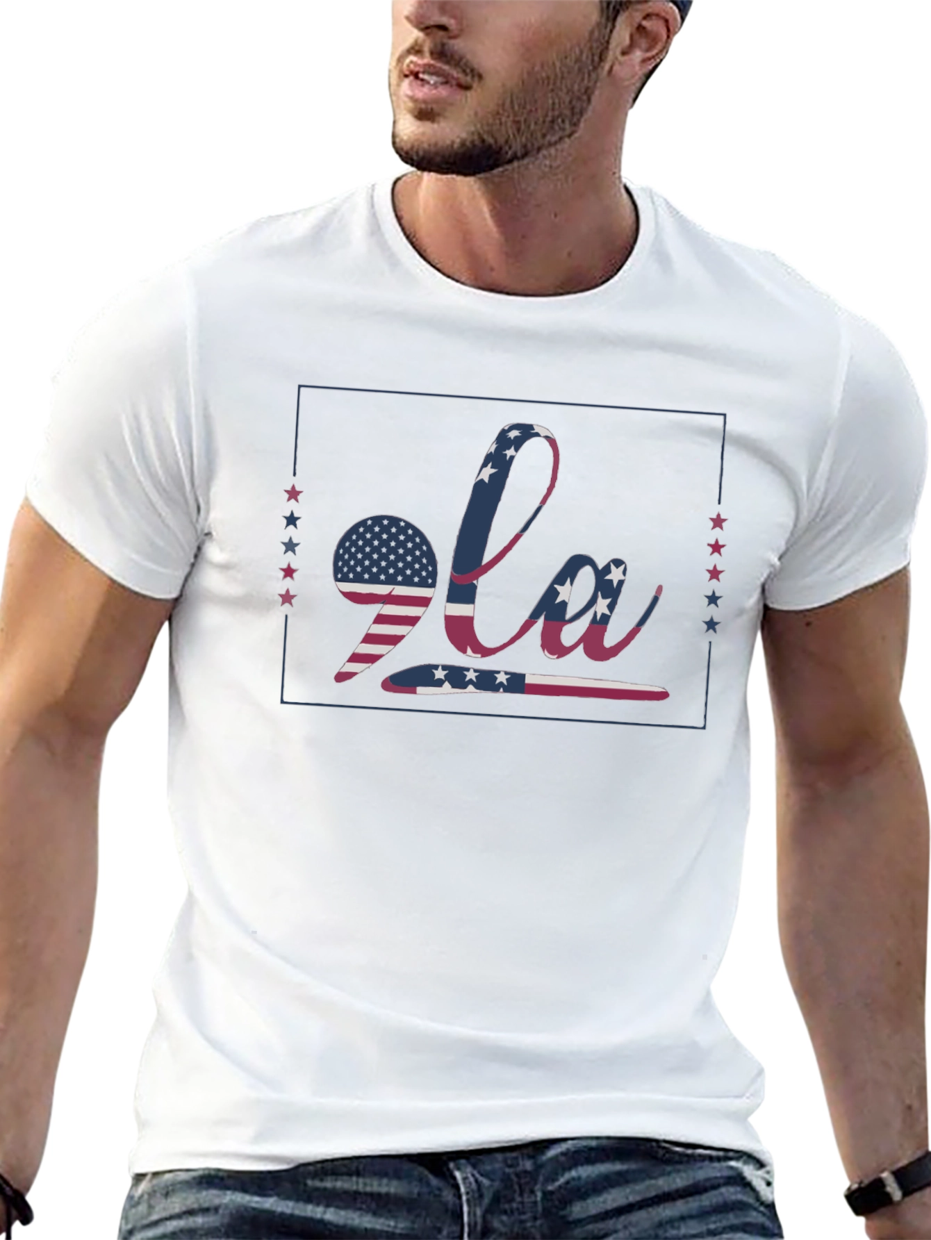 Patriotic American Flag T-Shirt