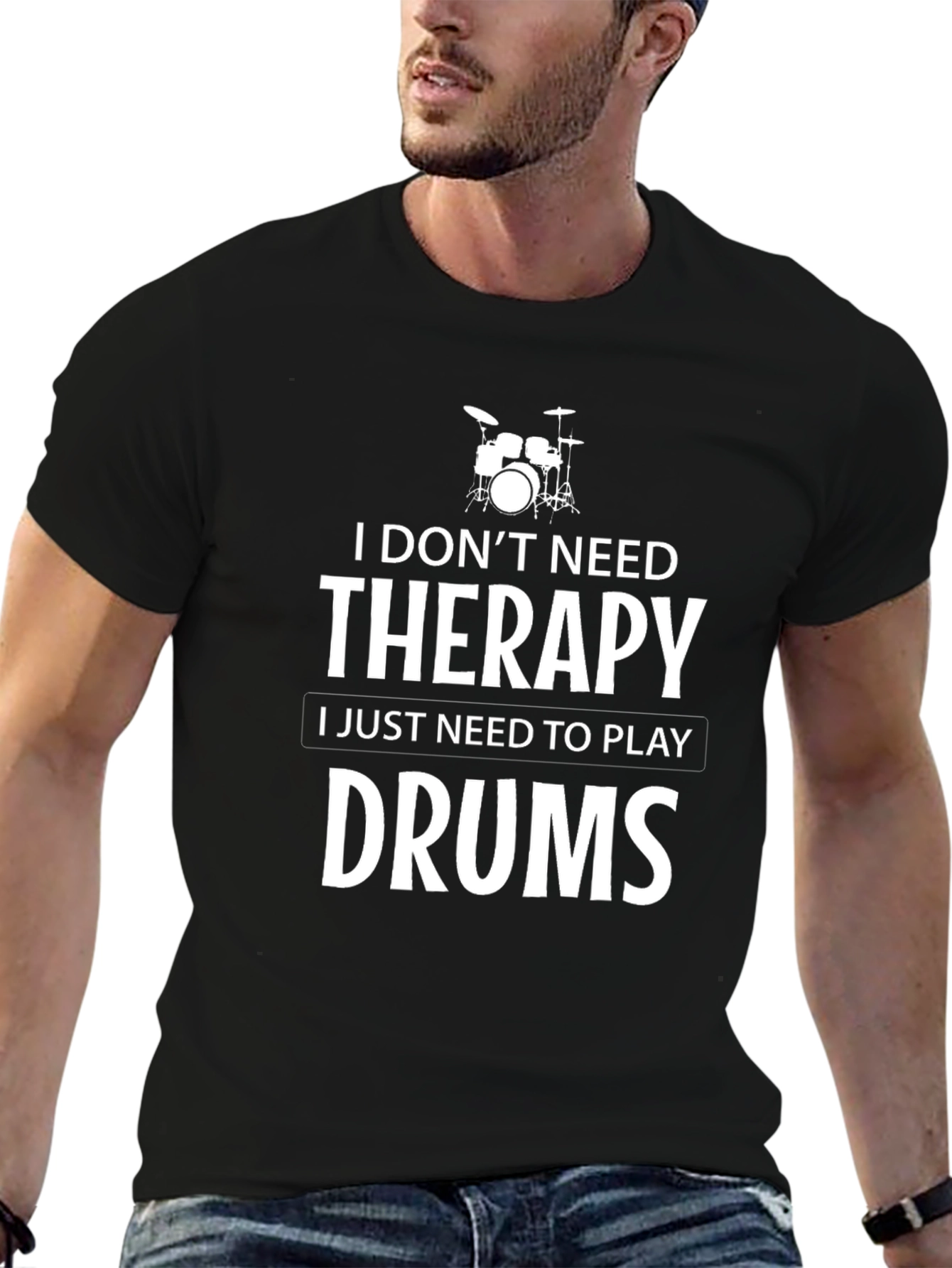 Drum Therapy T-Shirt - Play Drums!