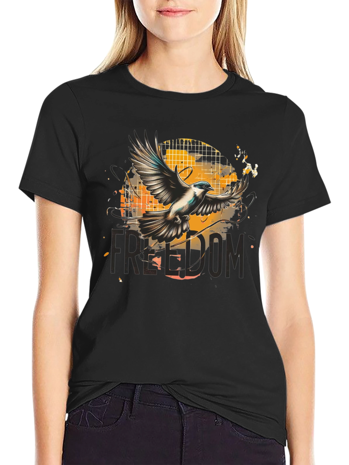 Freedom Bird Graphic T-Shirt