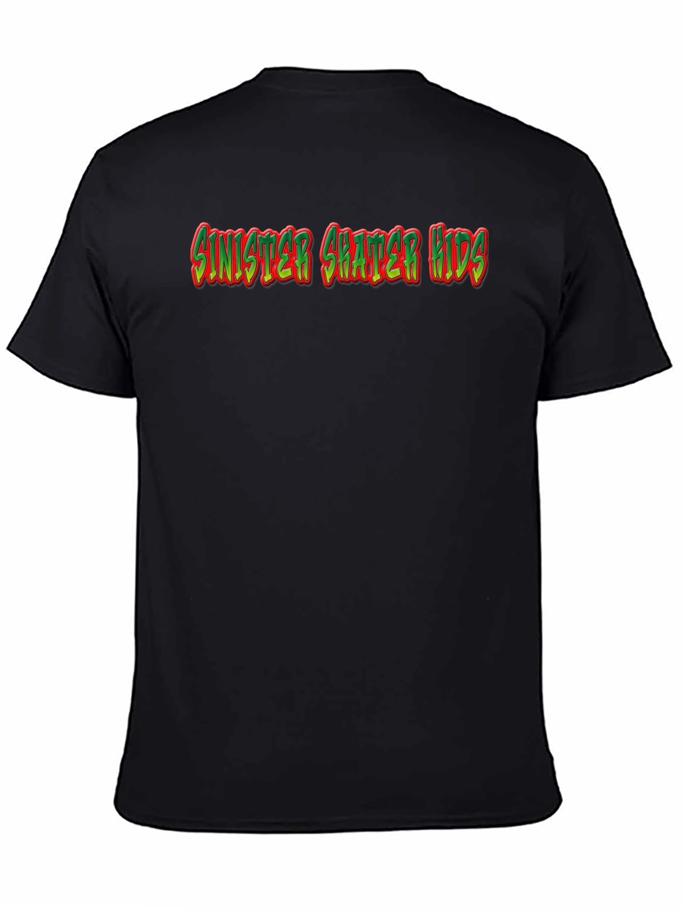 Sinister Skater Kids Black Graphic T-Shirt