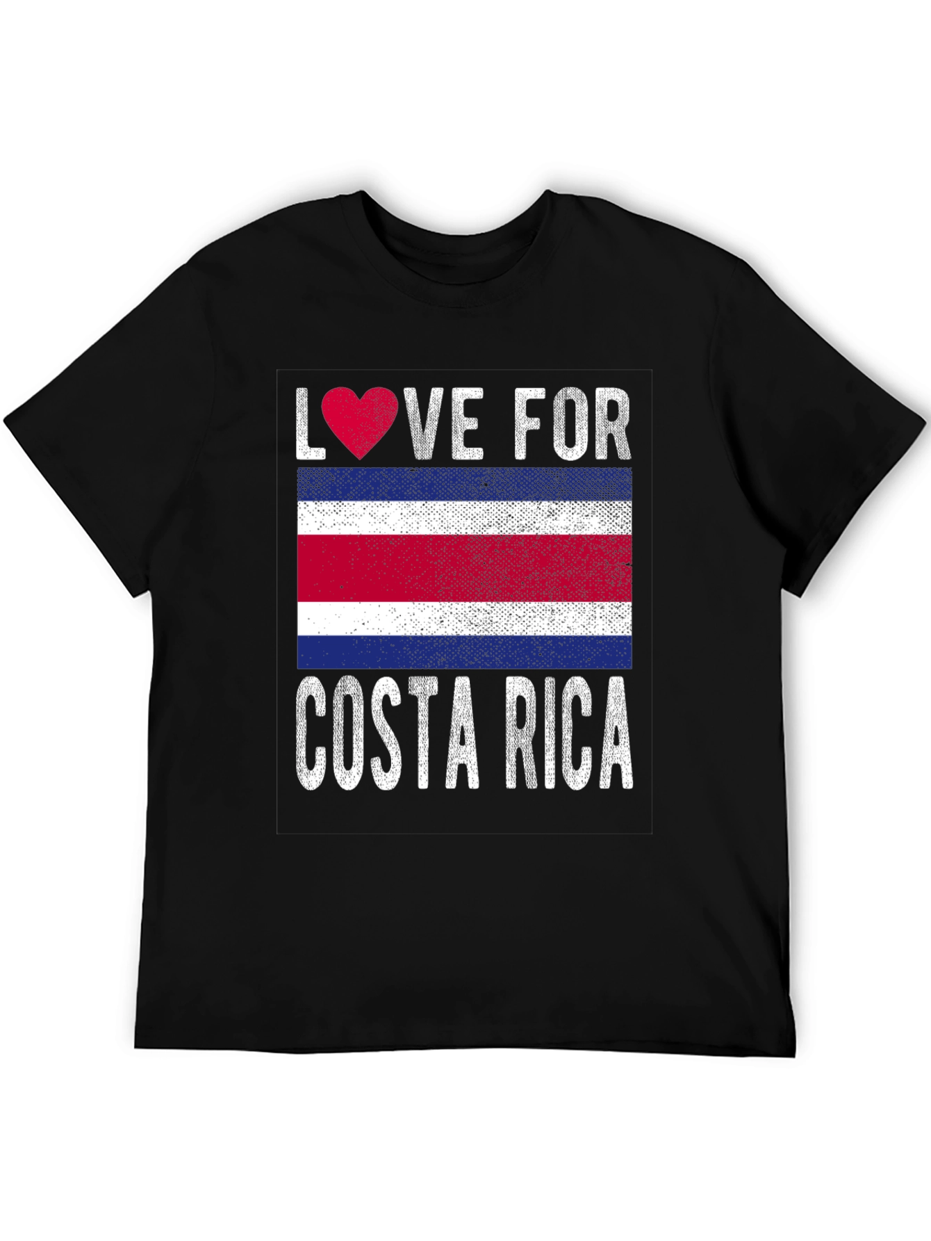 Love for Costa Rica T-Shirt Flag Souvenir