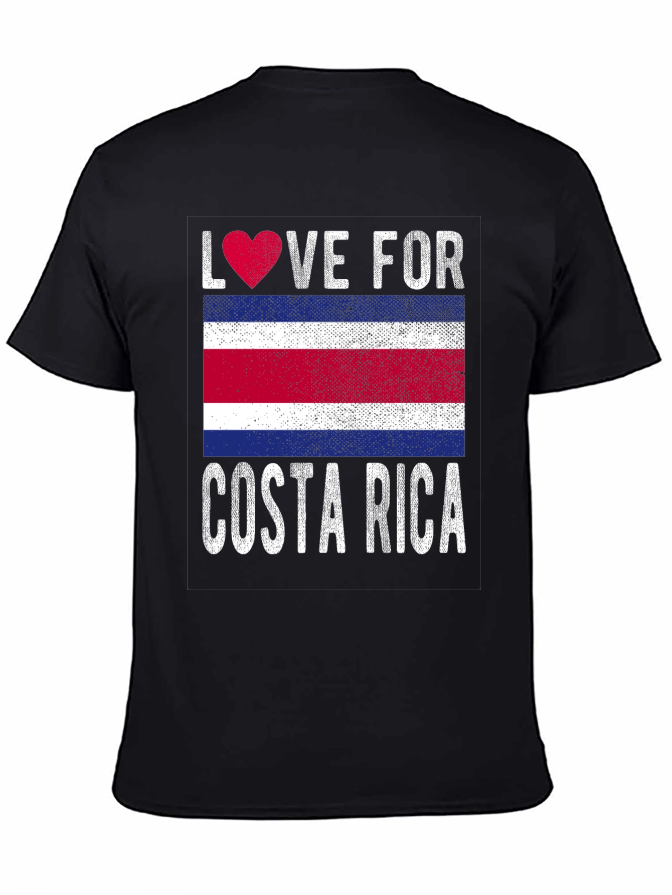 Love for Costa Rica T-Shirt Flag Souvenir