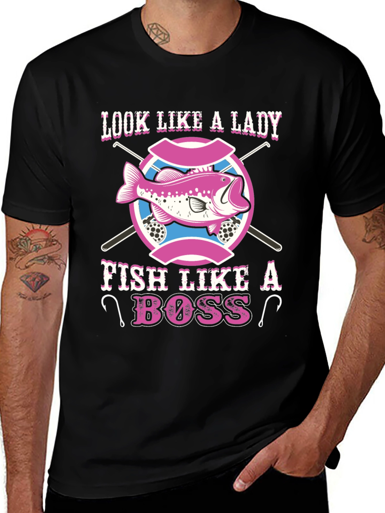 Look Like a Lady Fish Like a Boss T-Shirt