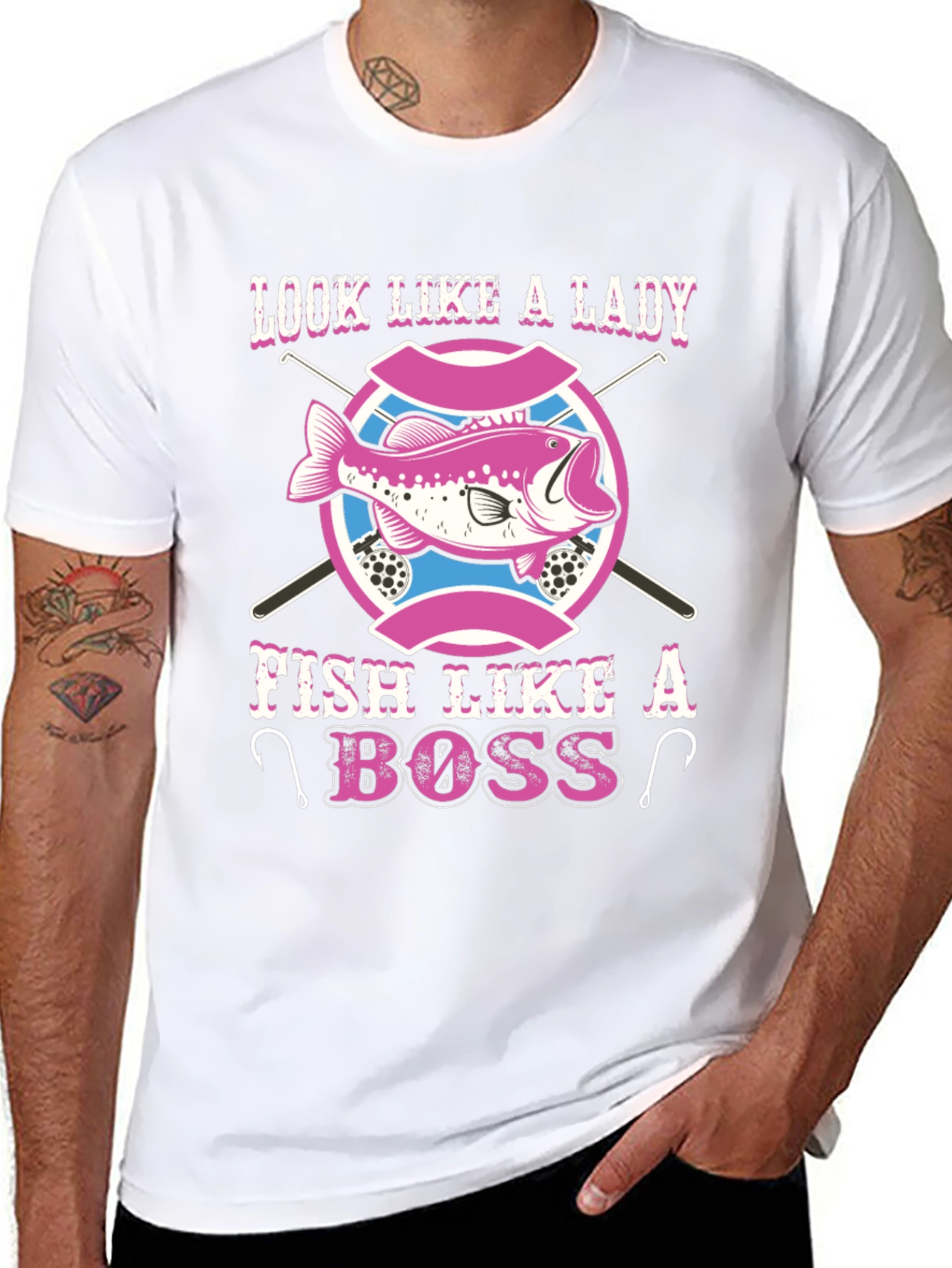 Look Like a Lady Fish Like a Boss T-Shirt