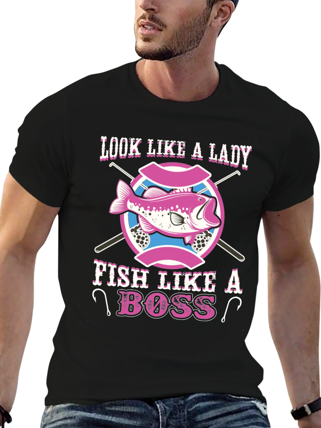 Look Like a Lady Fish Like a Boss T-Shirt