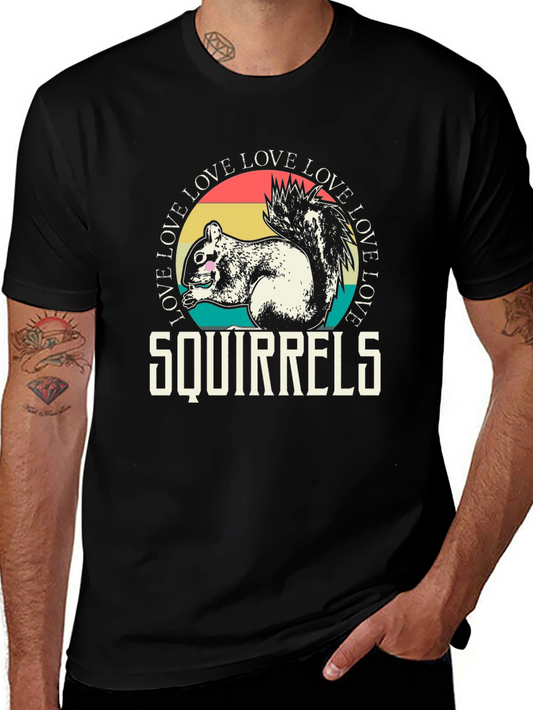 Love Squirrels Graphic Tee - Unisex T-Shirt