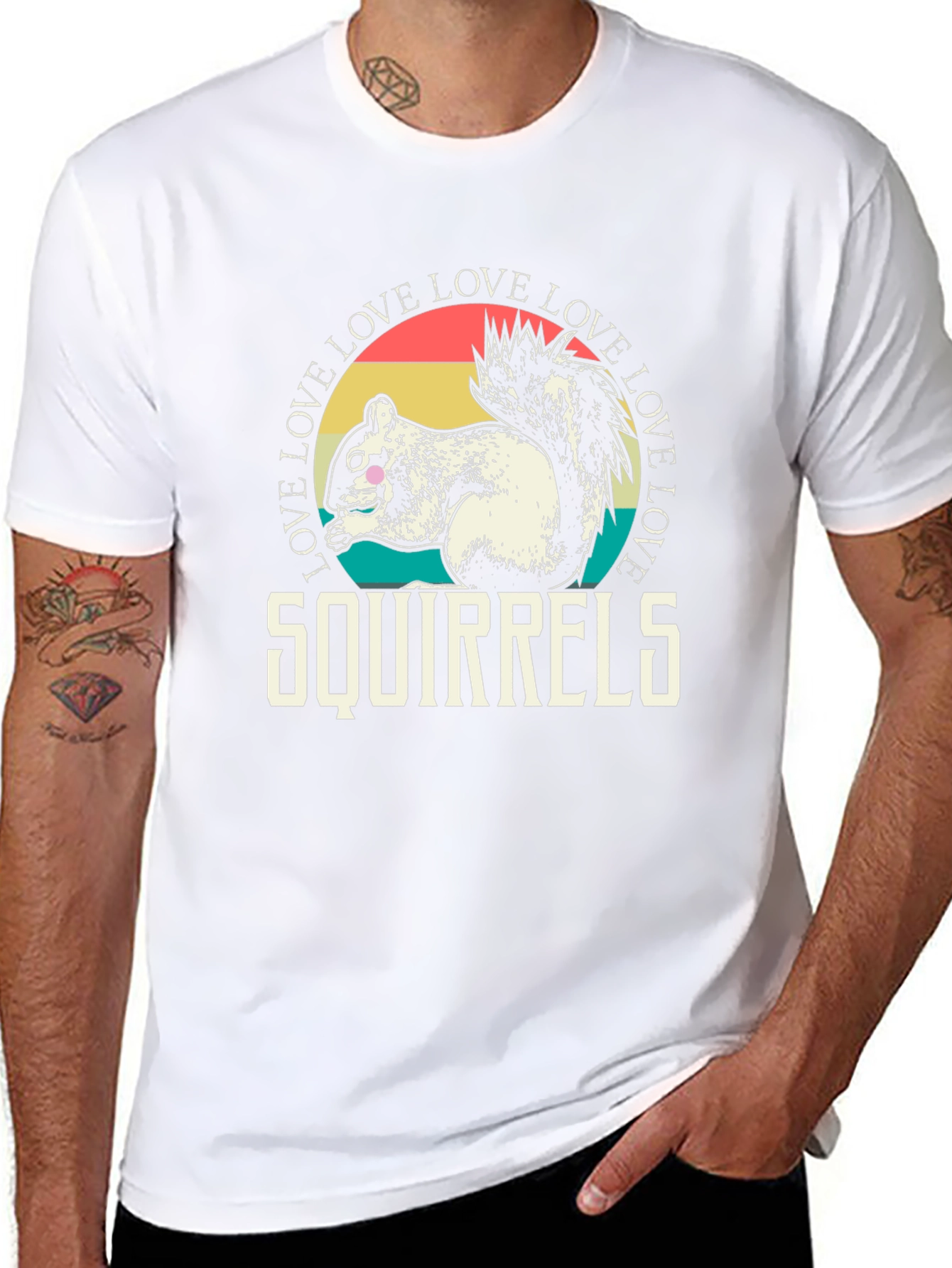 Love Squirrels Graphic Tee - Unisex T-Shirt