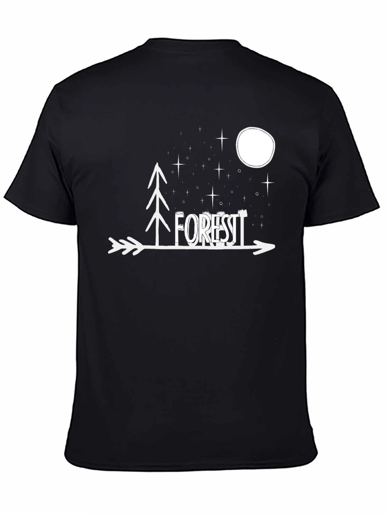 Forest Arrow Graphic T-Shirt - Unisex Casual Tee