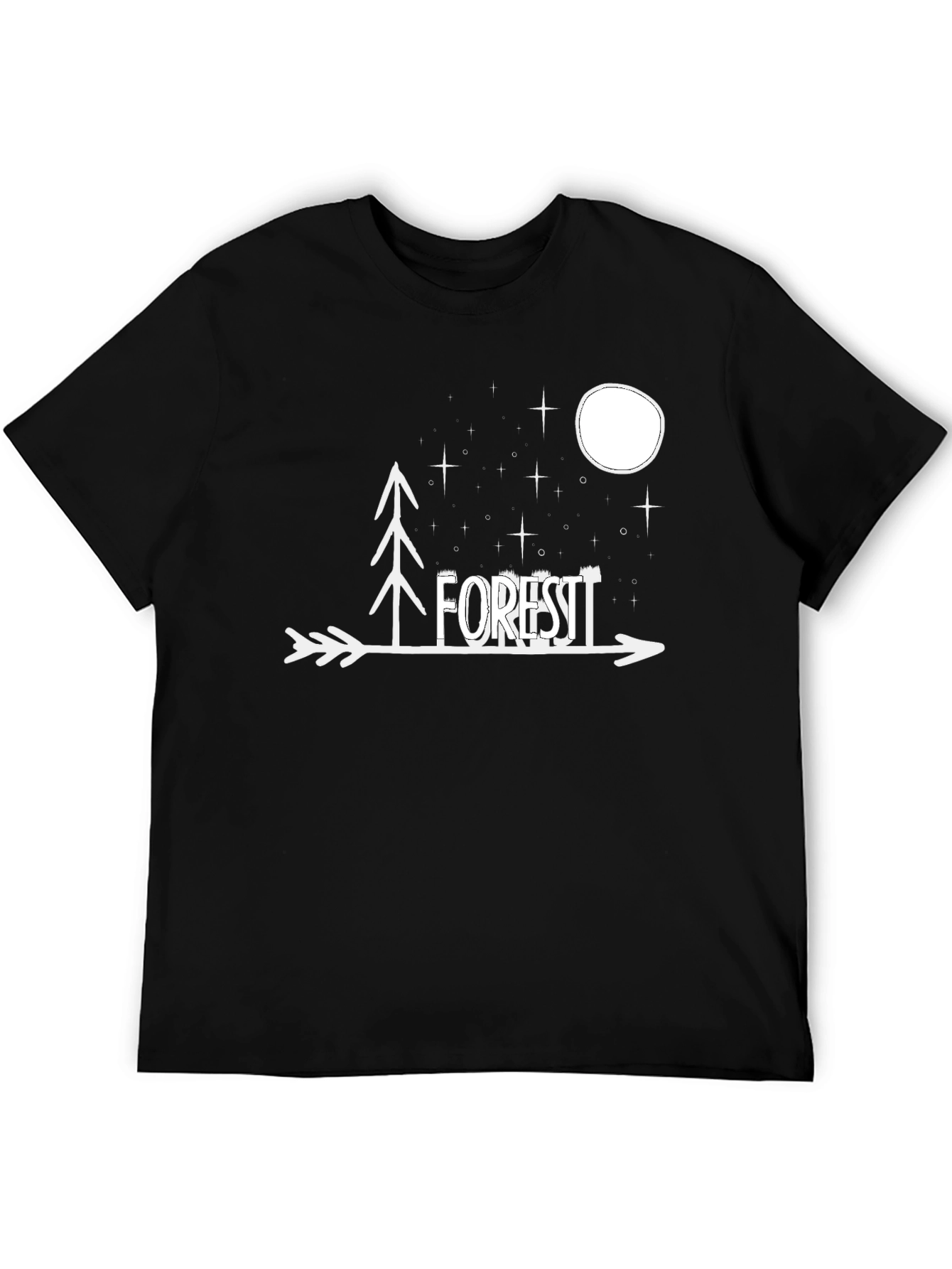 Forest Arrow Graphic T-Shirt - Unisex Casual Tee