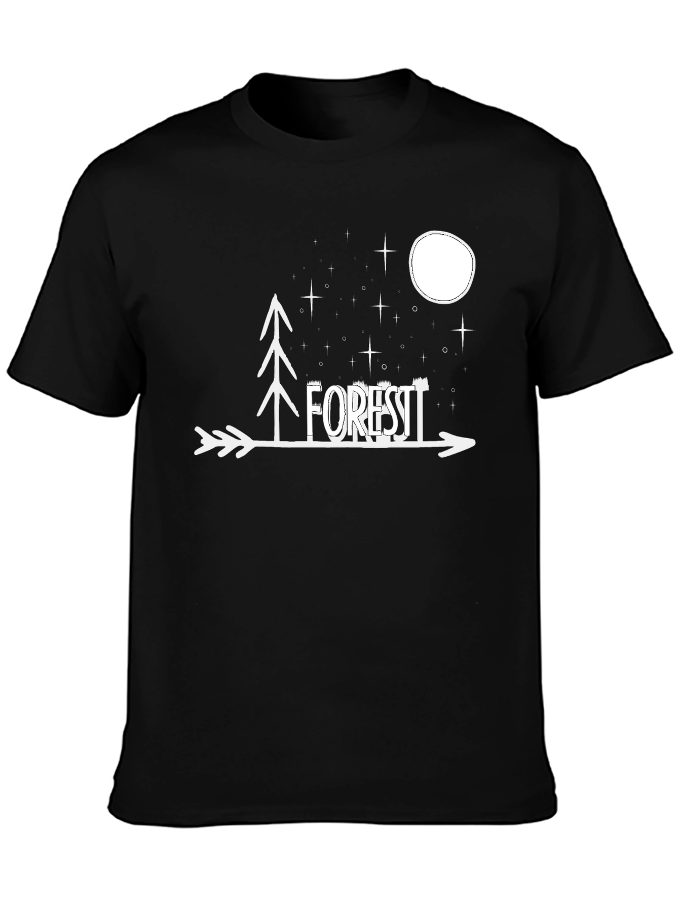 Forest Arrow Graphic T-Shirt - Unisex Casual Tee