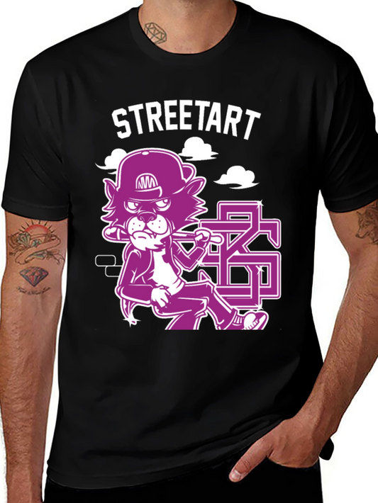Street Tart Graphic Black T-Shirt