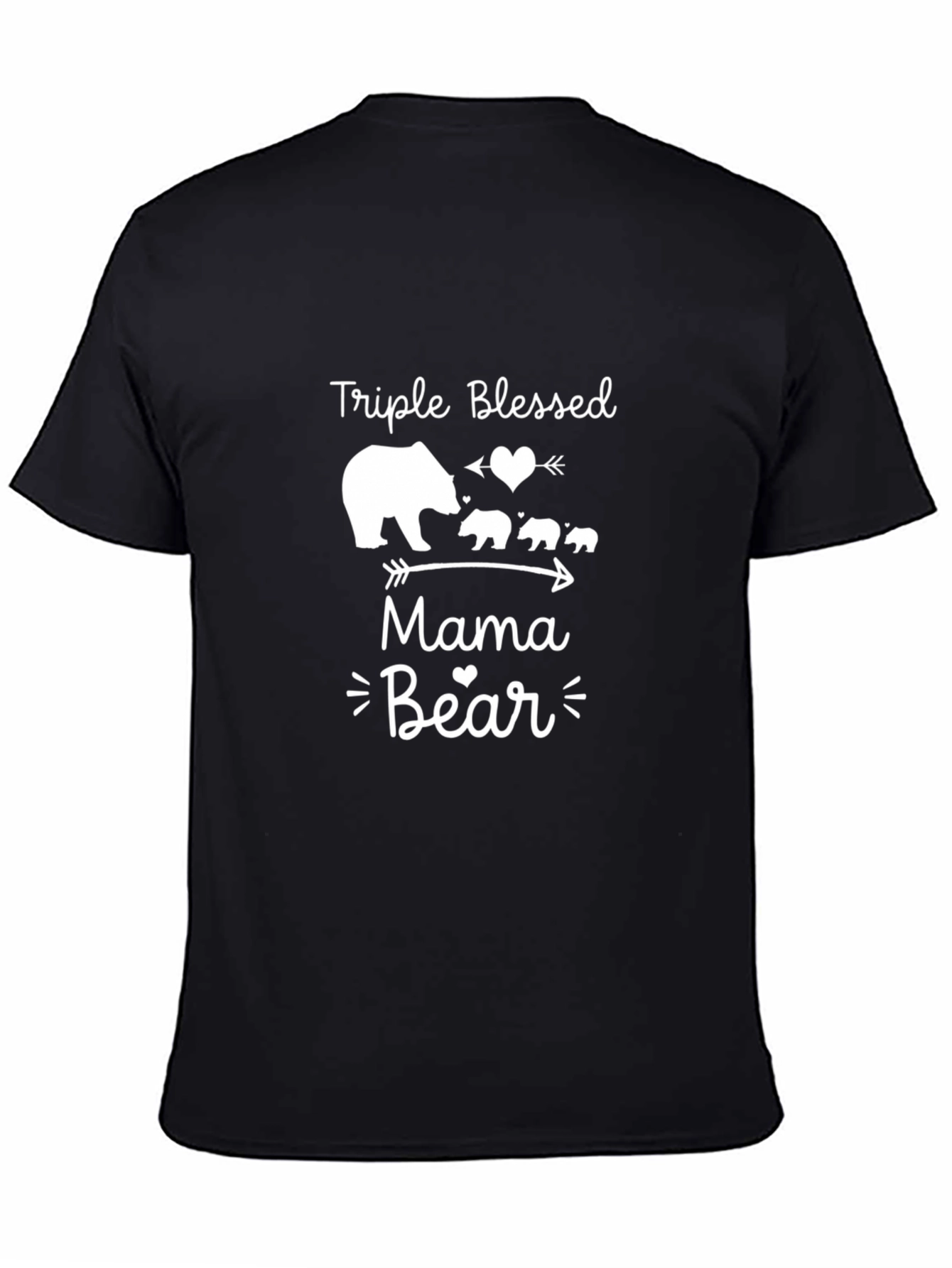 Triple Blessed Mama Bear Graphic Tee