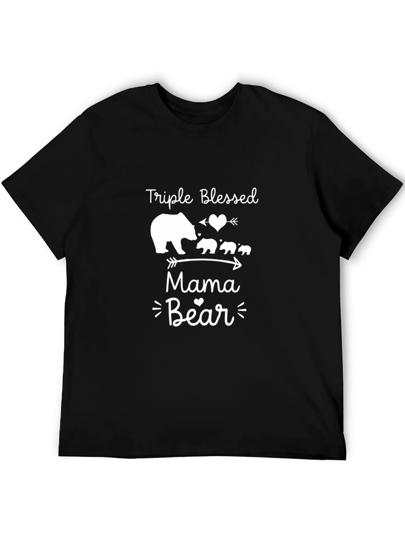 Triple Blessed Mama Bear Graphic Tee