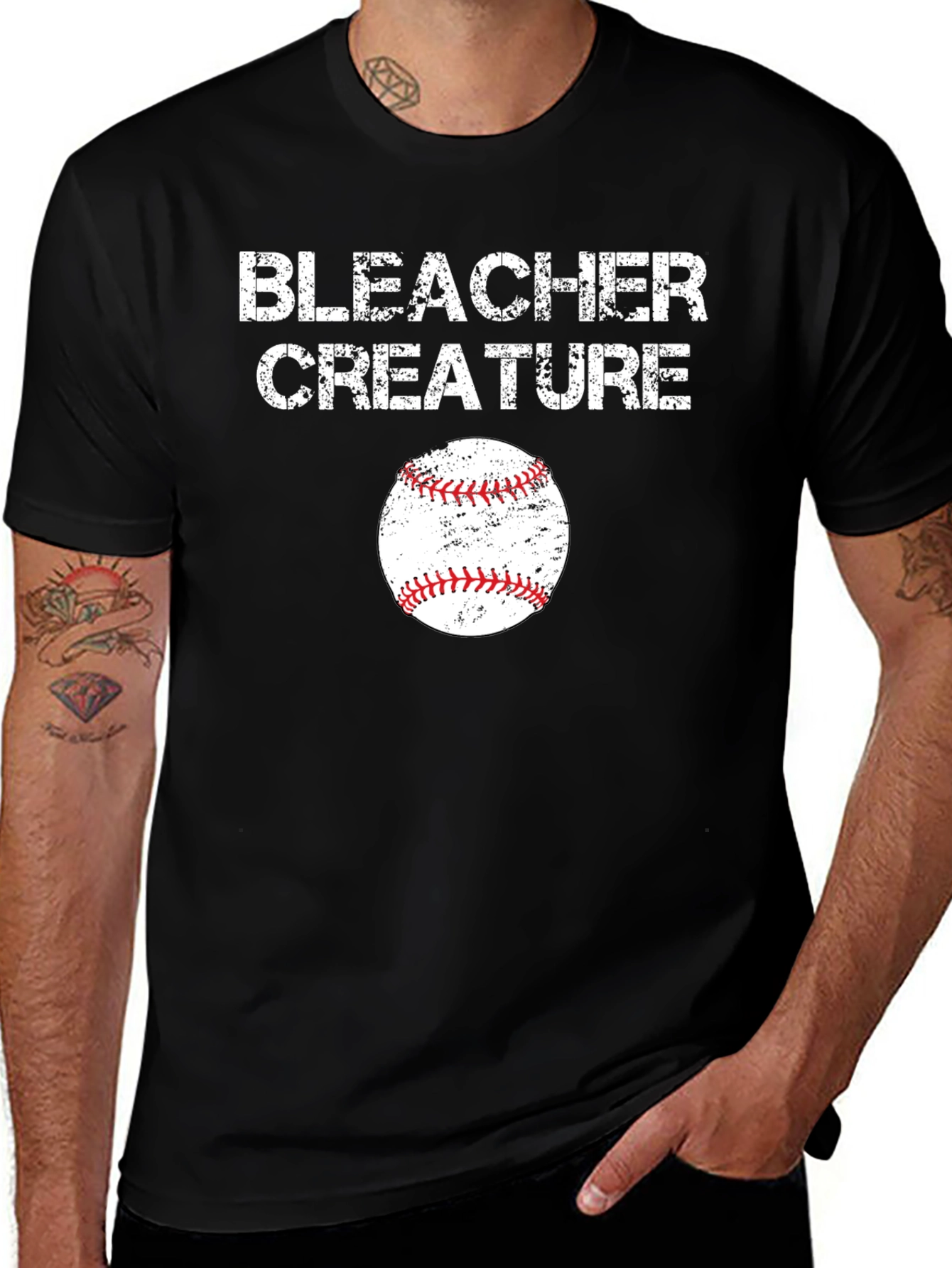 Bleacher Creature Baseball Graphic Tee