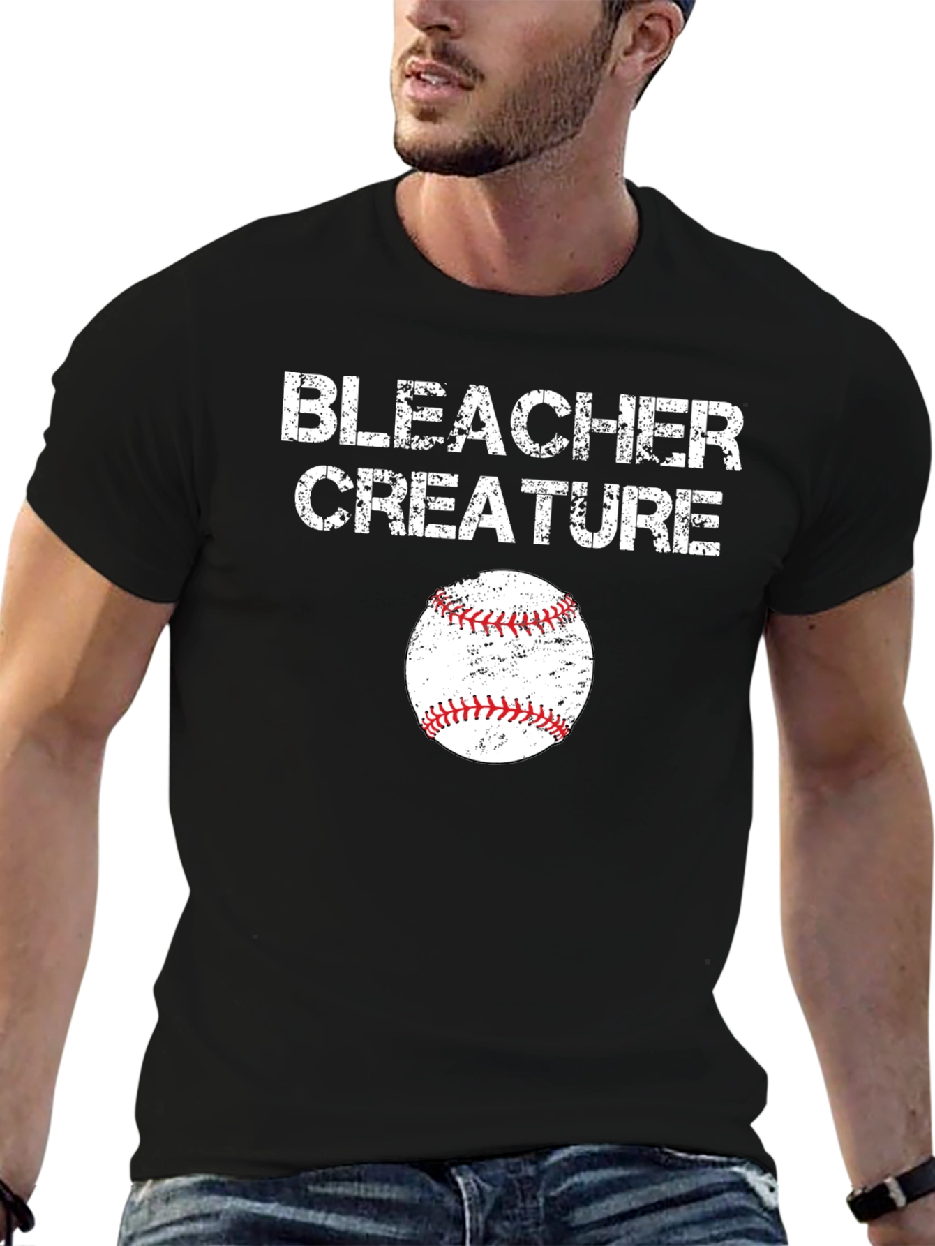 Bleacher Creature Baseball Graphic Tee