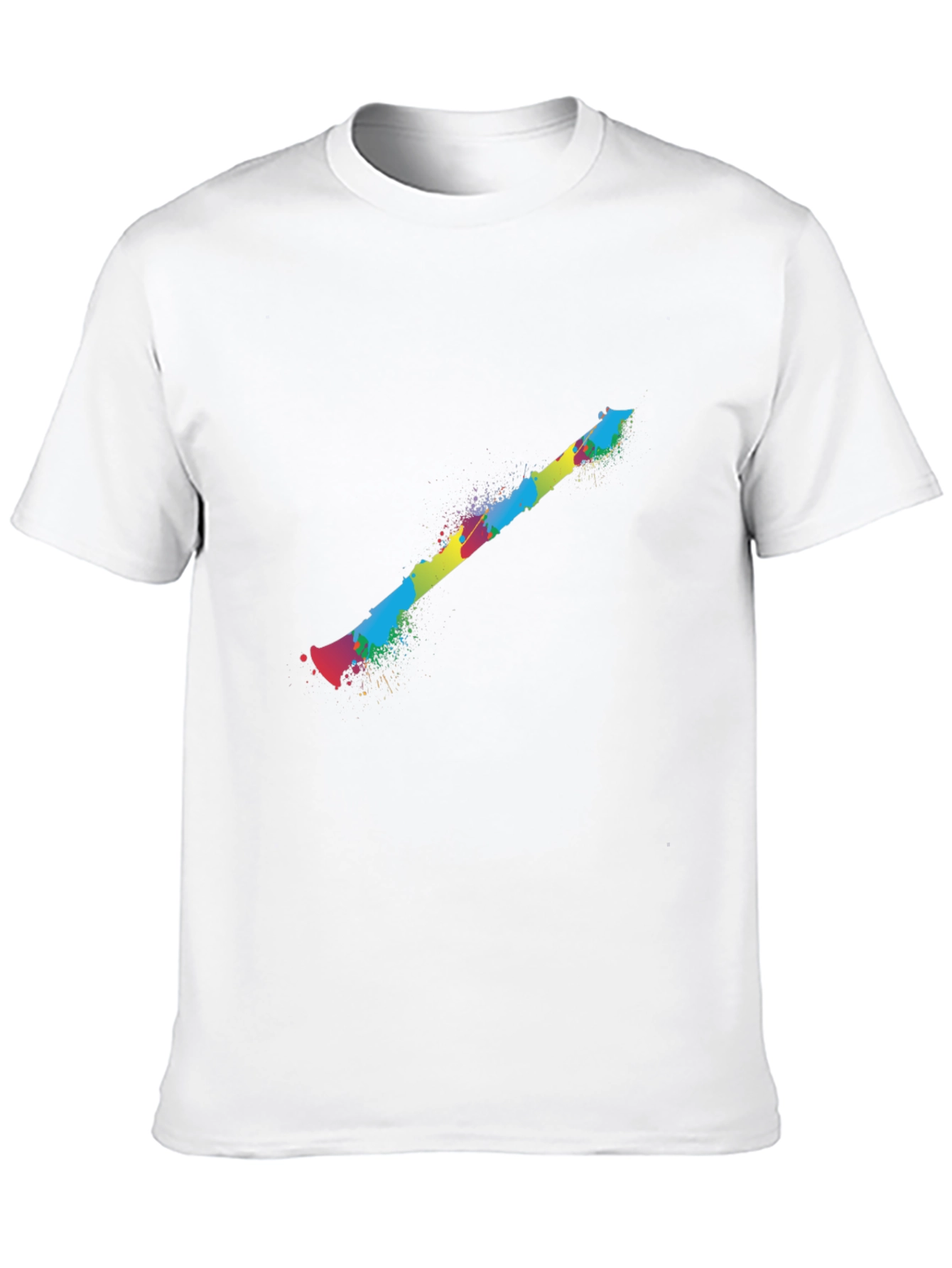 Colorful Clarinet Black T-Shirt