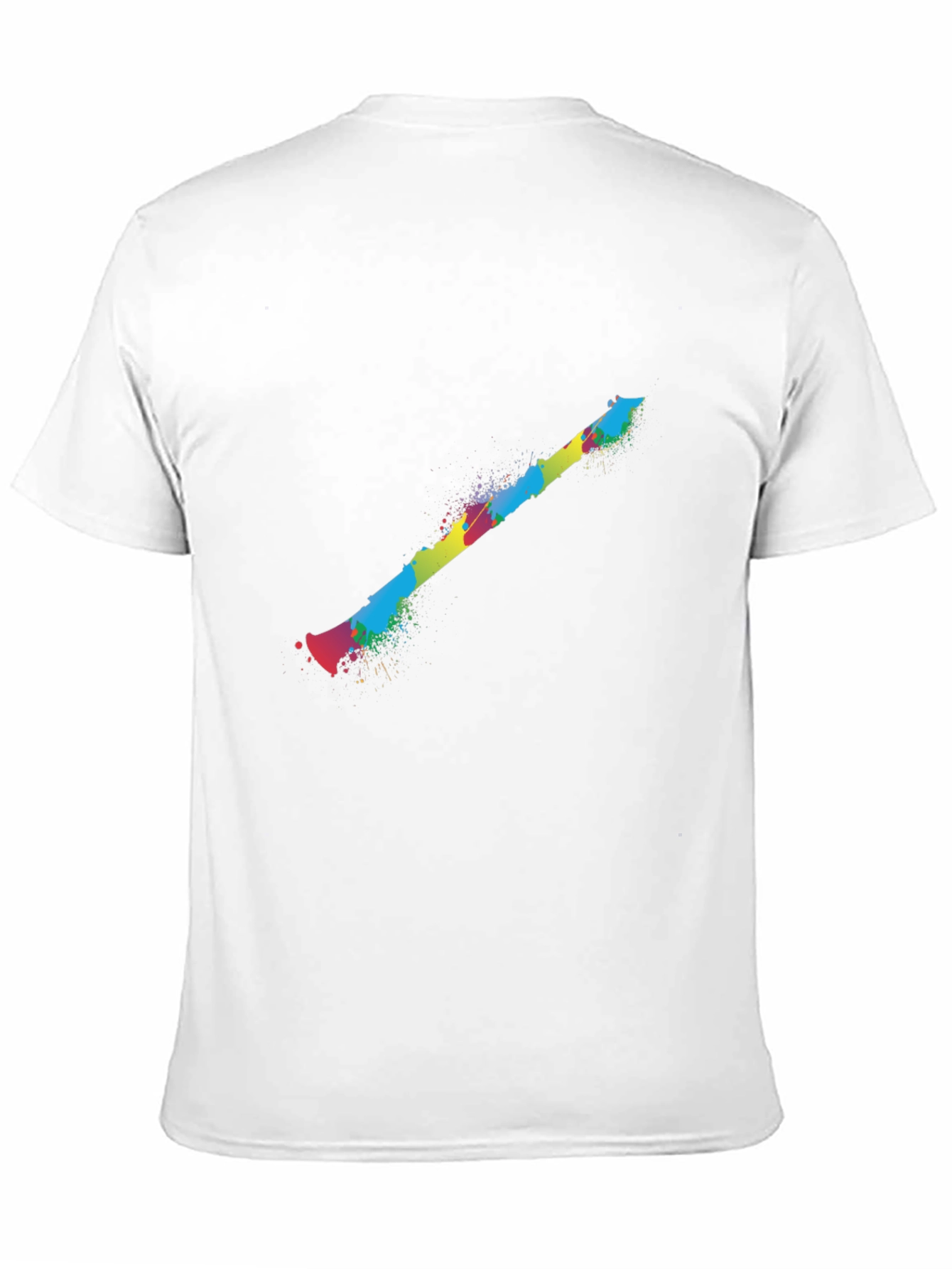 Colorful Clarinet Black T-Shirt