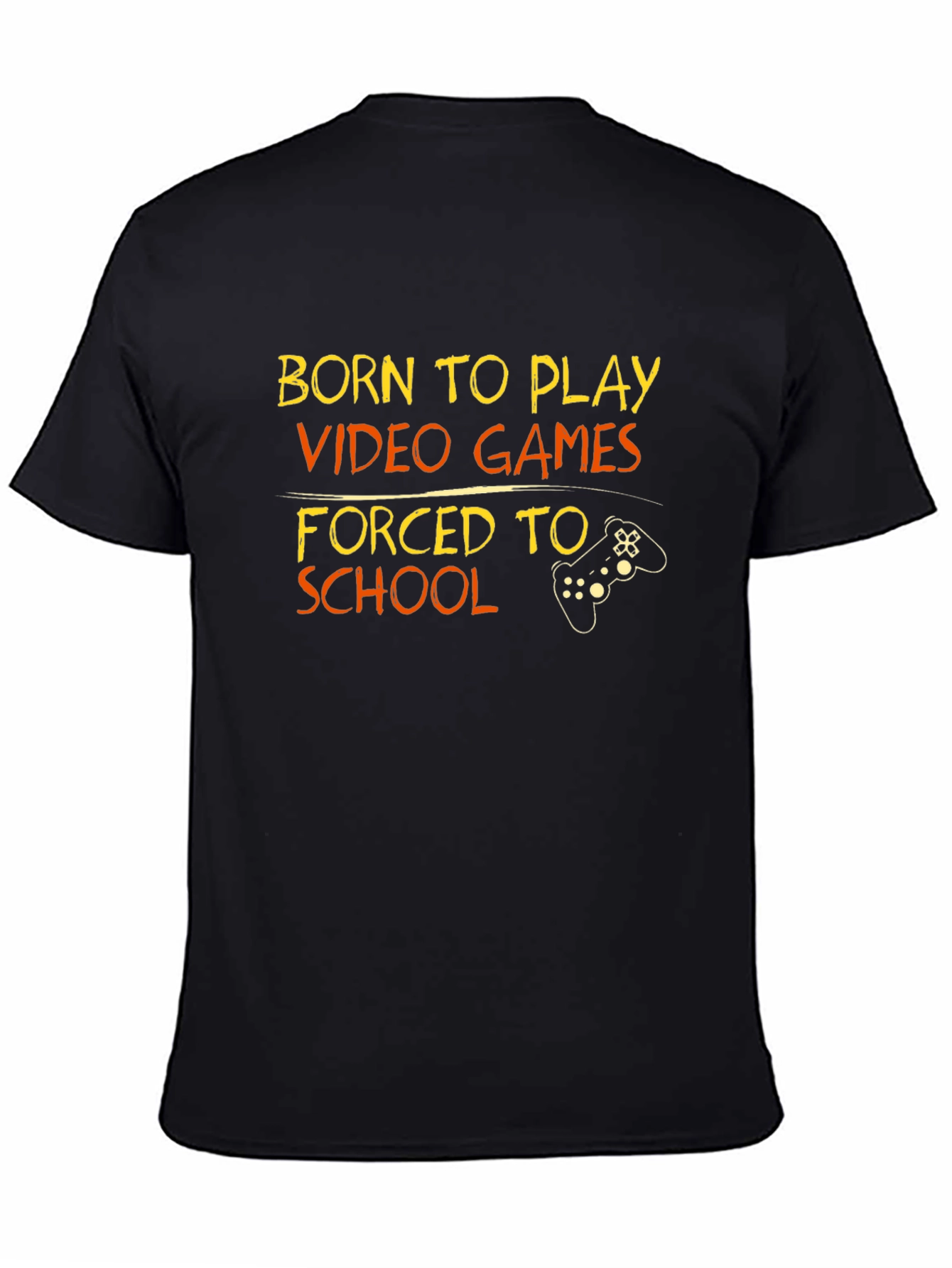Born to Play Video Games Graphic T-Shirt