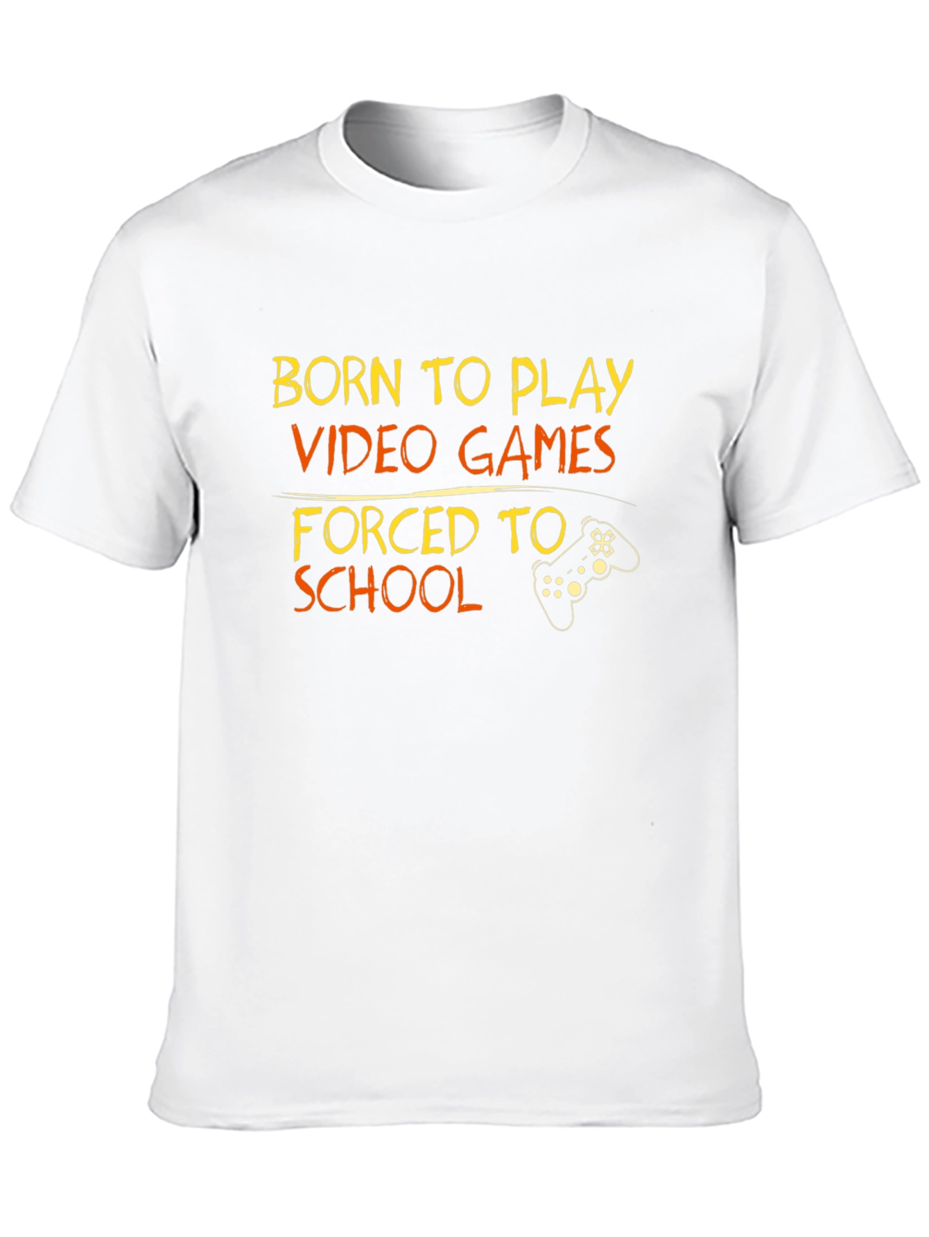 Born to Play Video Games Graphic T-Shirt