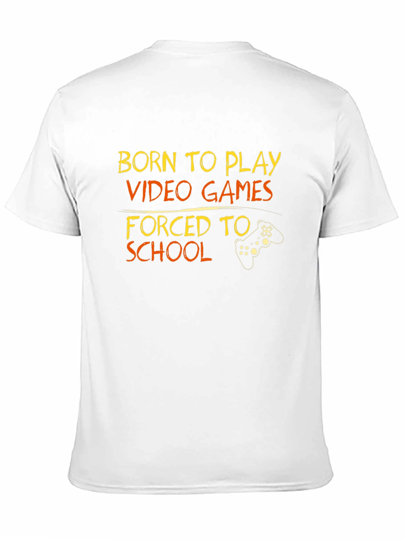 Born to Play Video Games Graphic T-Shirt