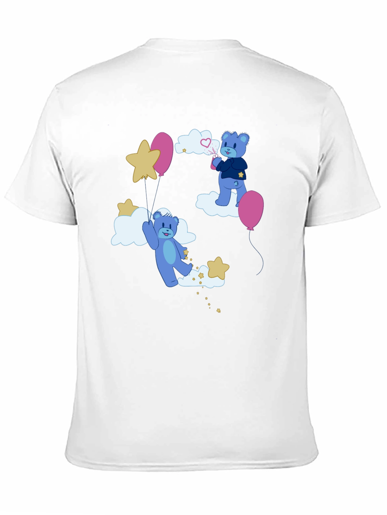 Dreamy Bear Graphic Tee - Comfort & Style