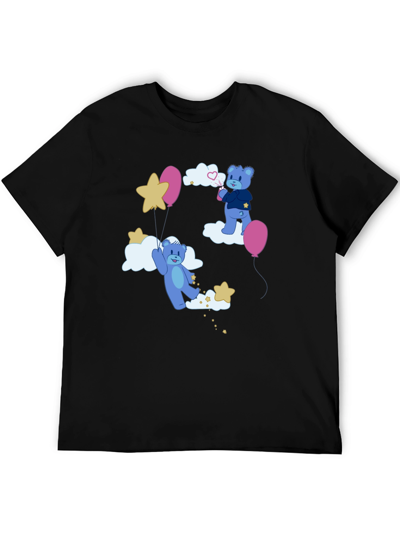 Dreamy Bear Graphic Tee - Comfort & Style