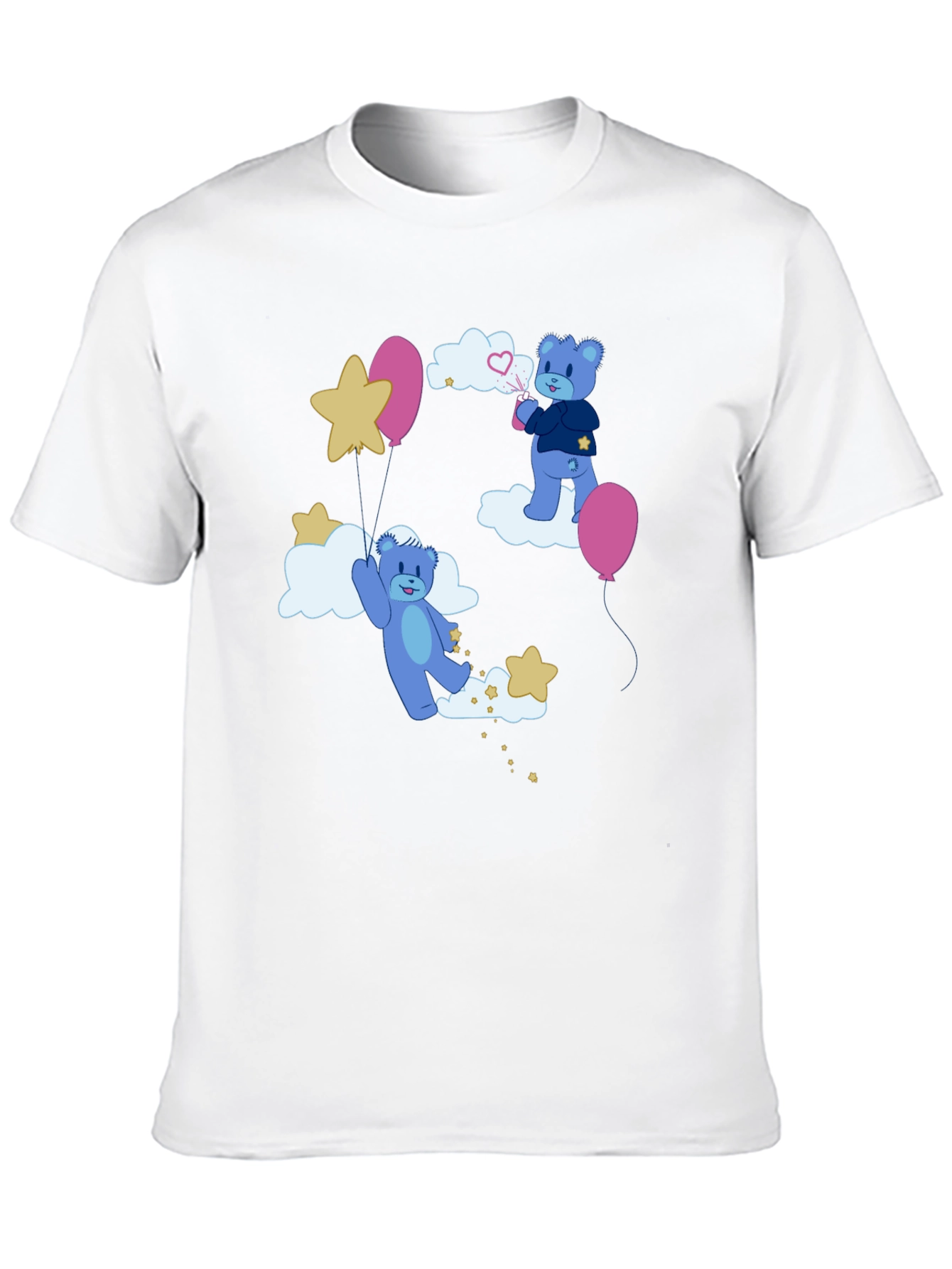 Dreamy Bear Graphic Tee - Comfort & Style
