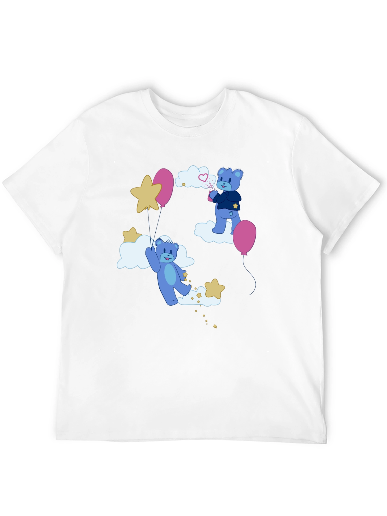 Dreamy Bear Graphic Tee - Comfort & Style