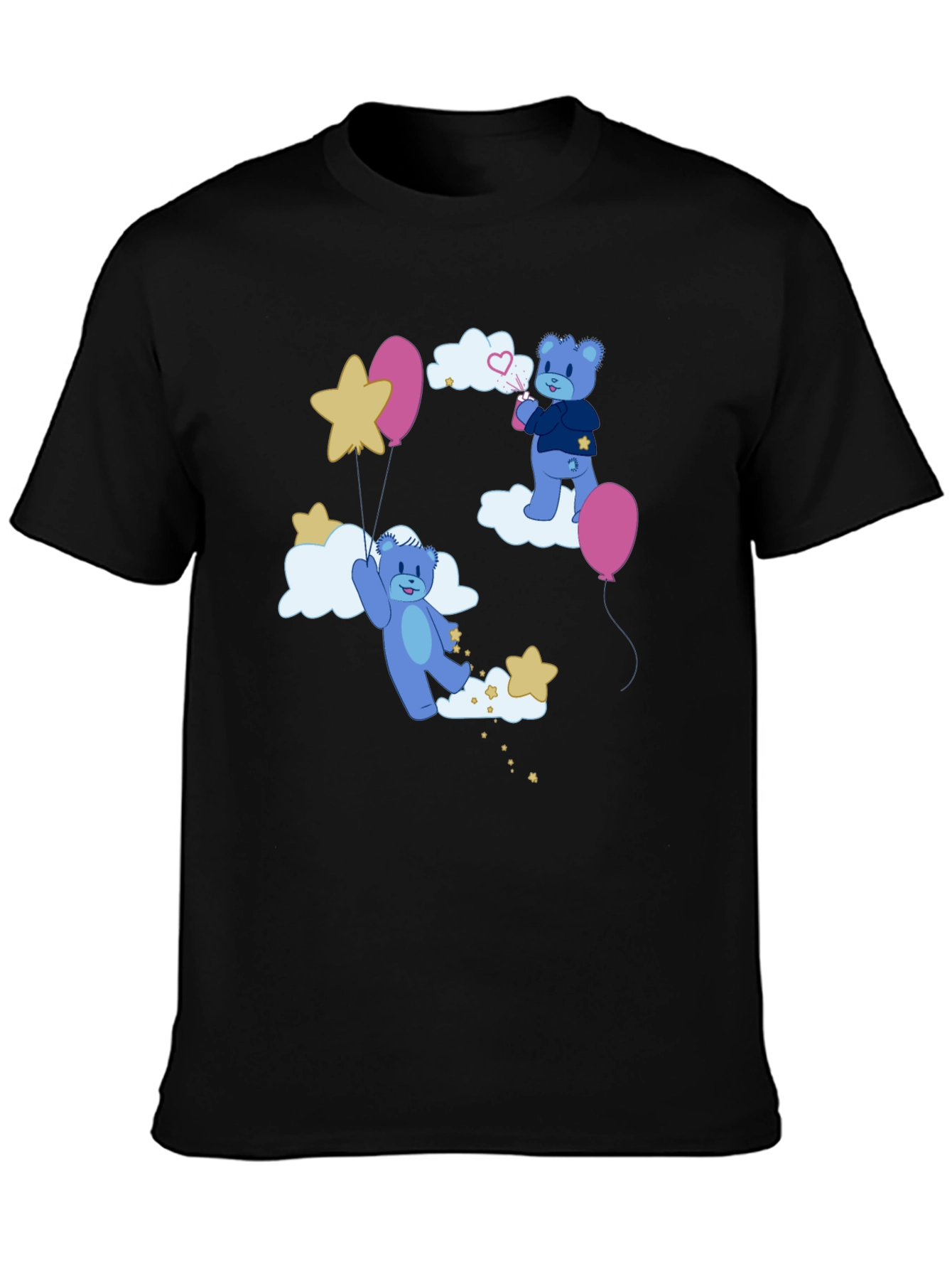 Dreamy Bear Graphic Tee - Comfort & Style