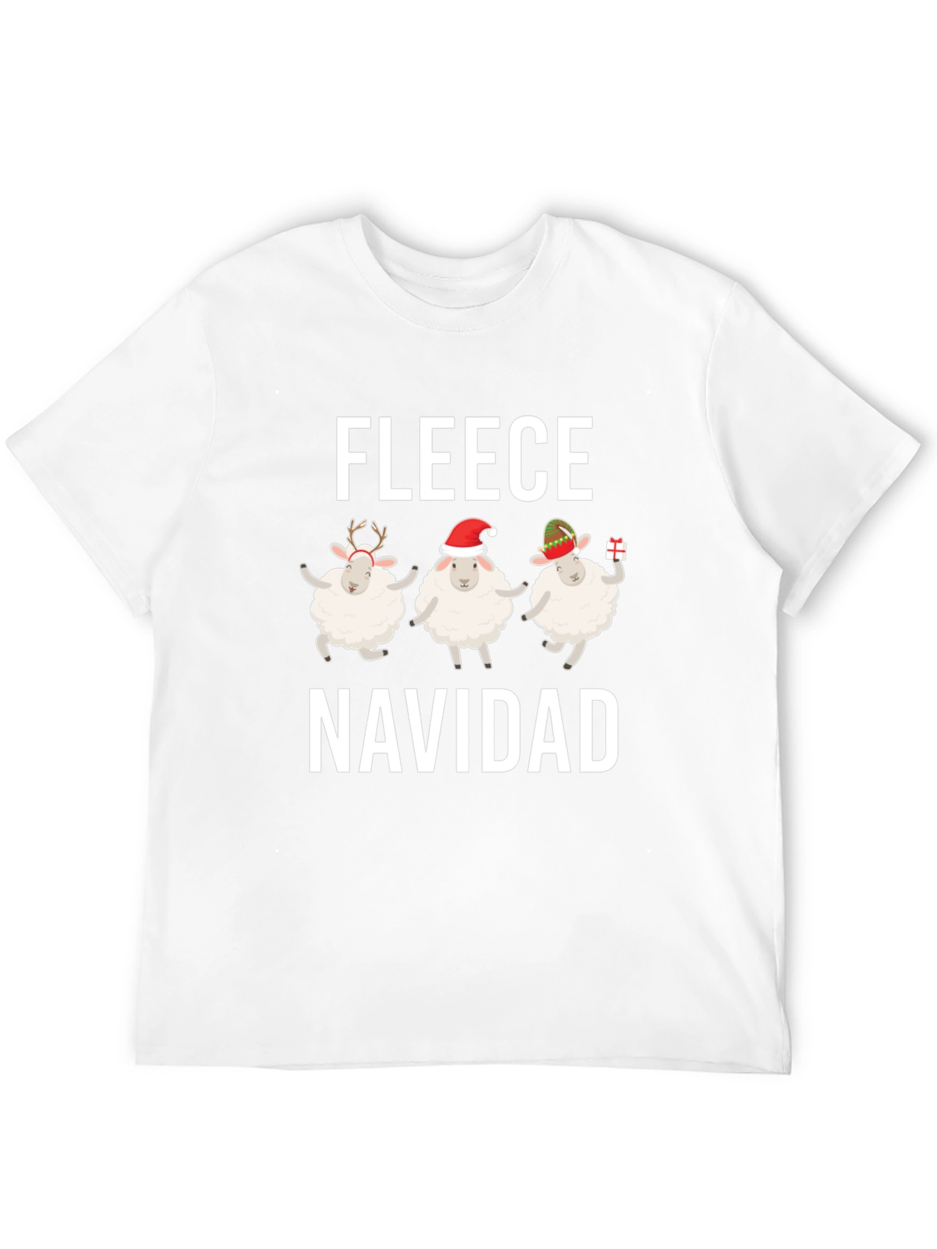 Fleece Navidad Christmas T-Shirt