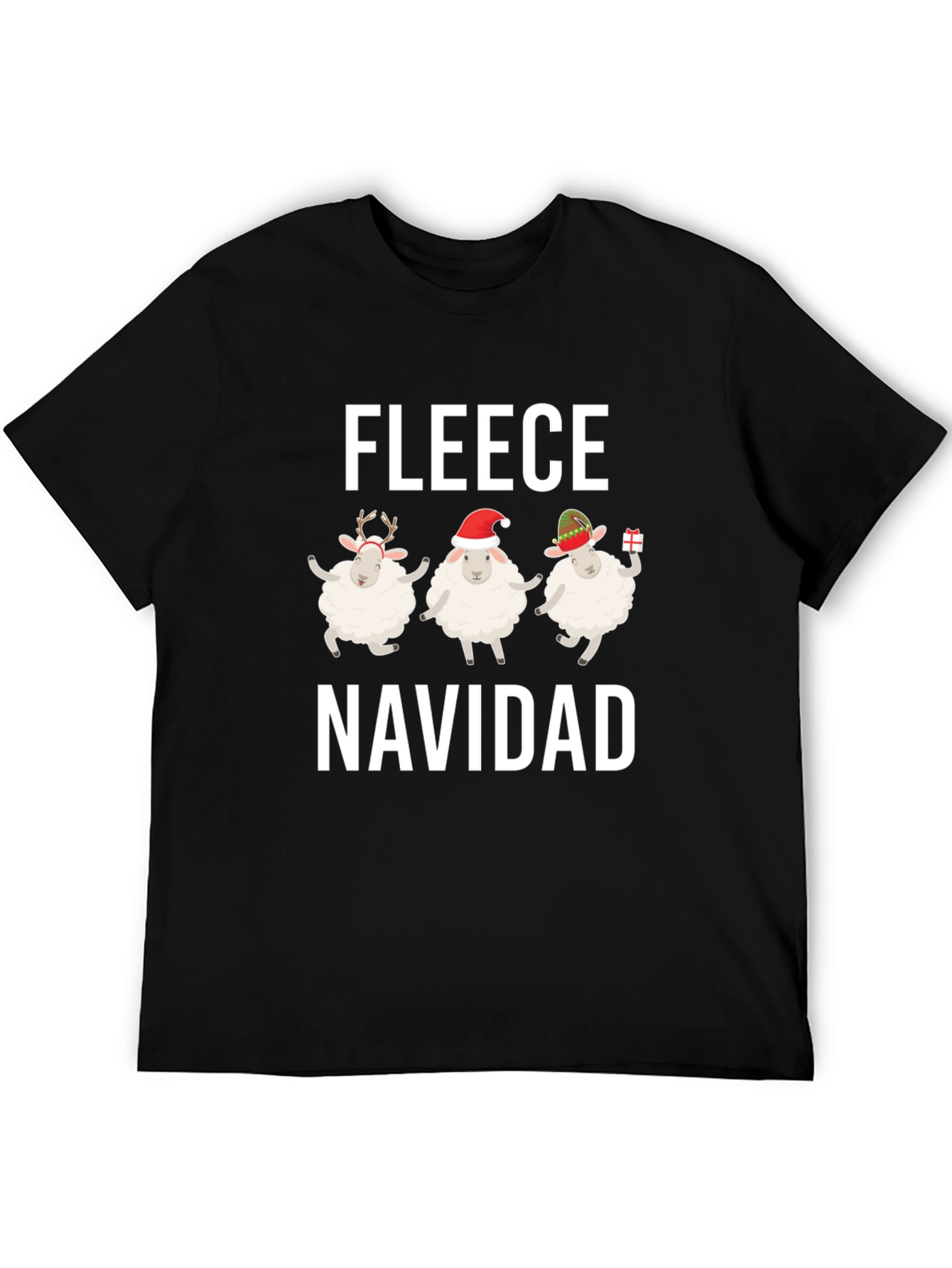 Fleece Navidad Christmas T-Shirt