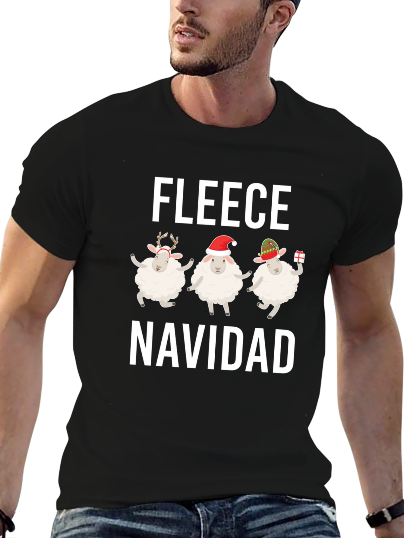Fleece Navidad Christmas T-Shirt