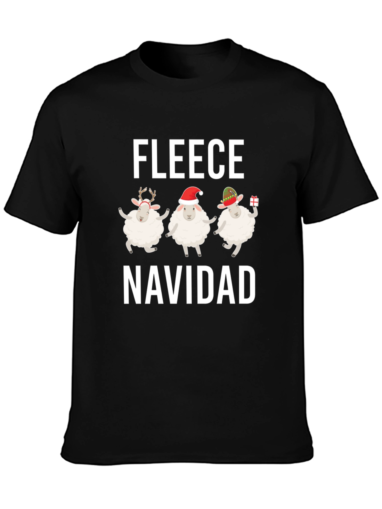 Fleece Navidad Christmas T-Shirt