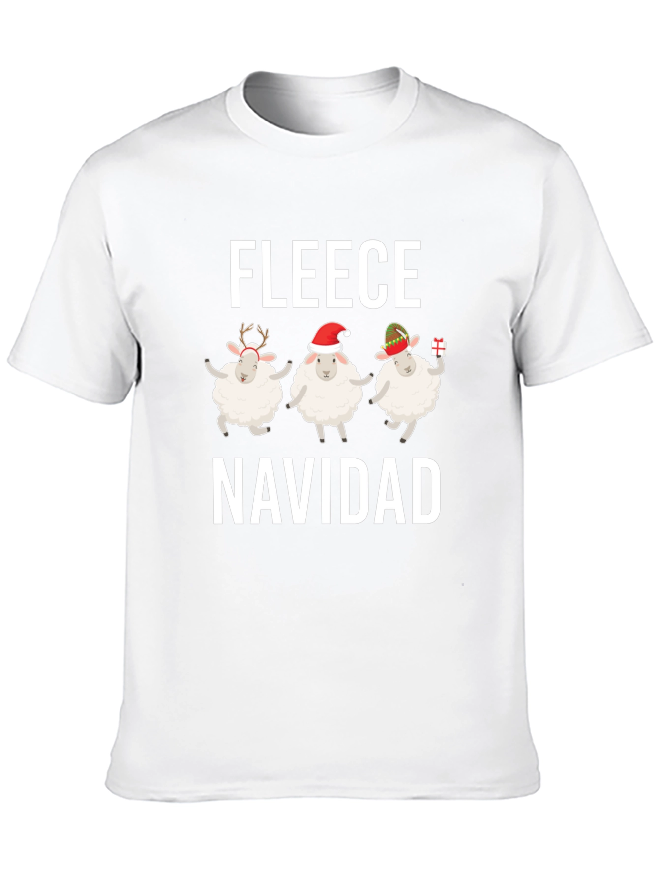 Fleece Navidad Christmas T-Shirt