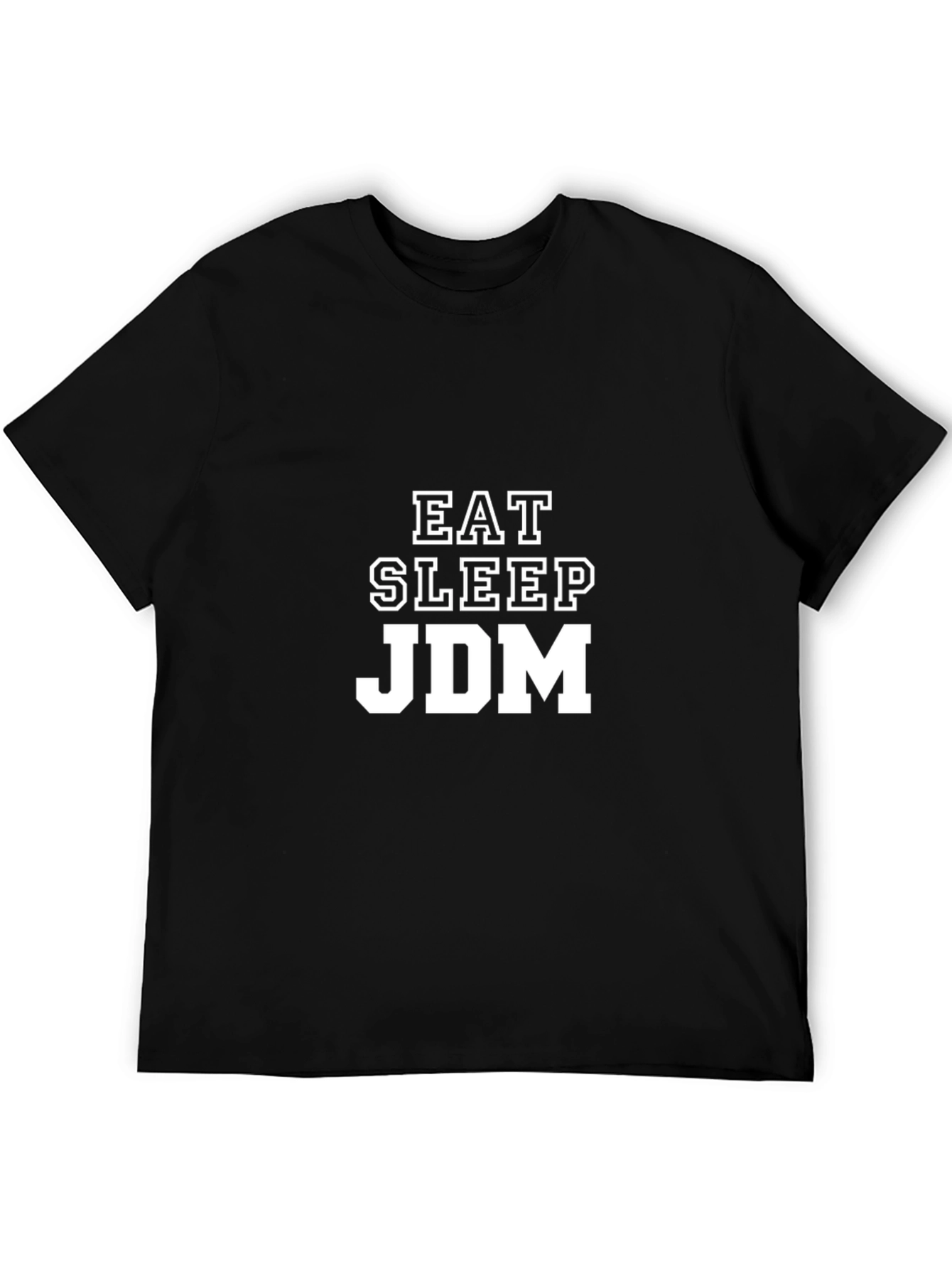 Eat Sleep JDM Graphic Tee - Black