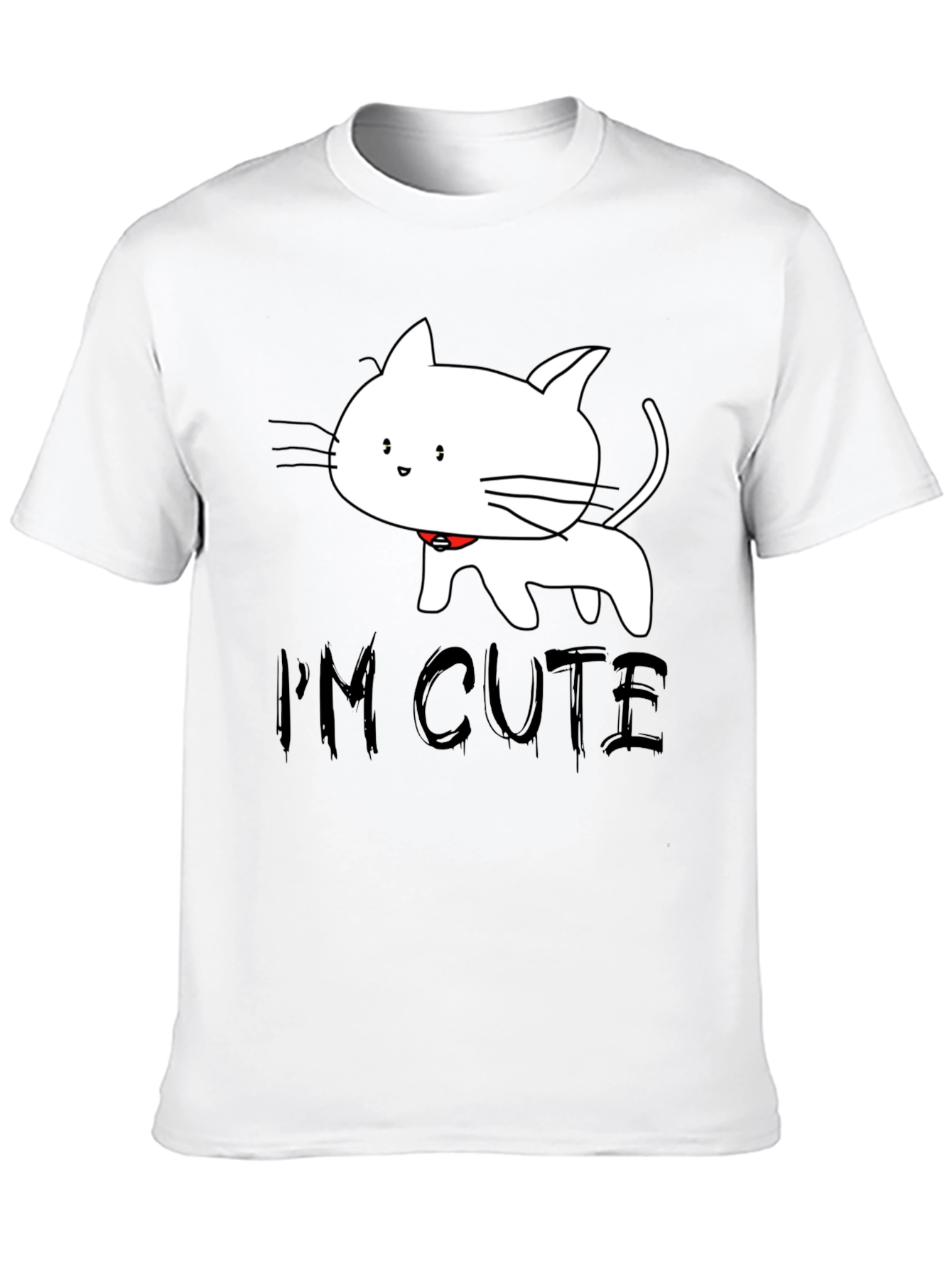 Cute Cat T-Shirt - Im Cute