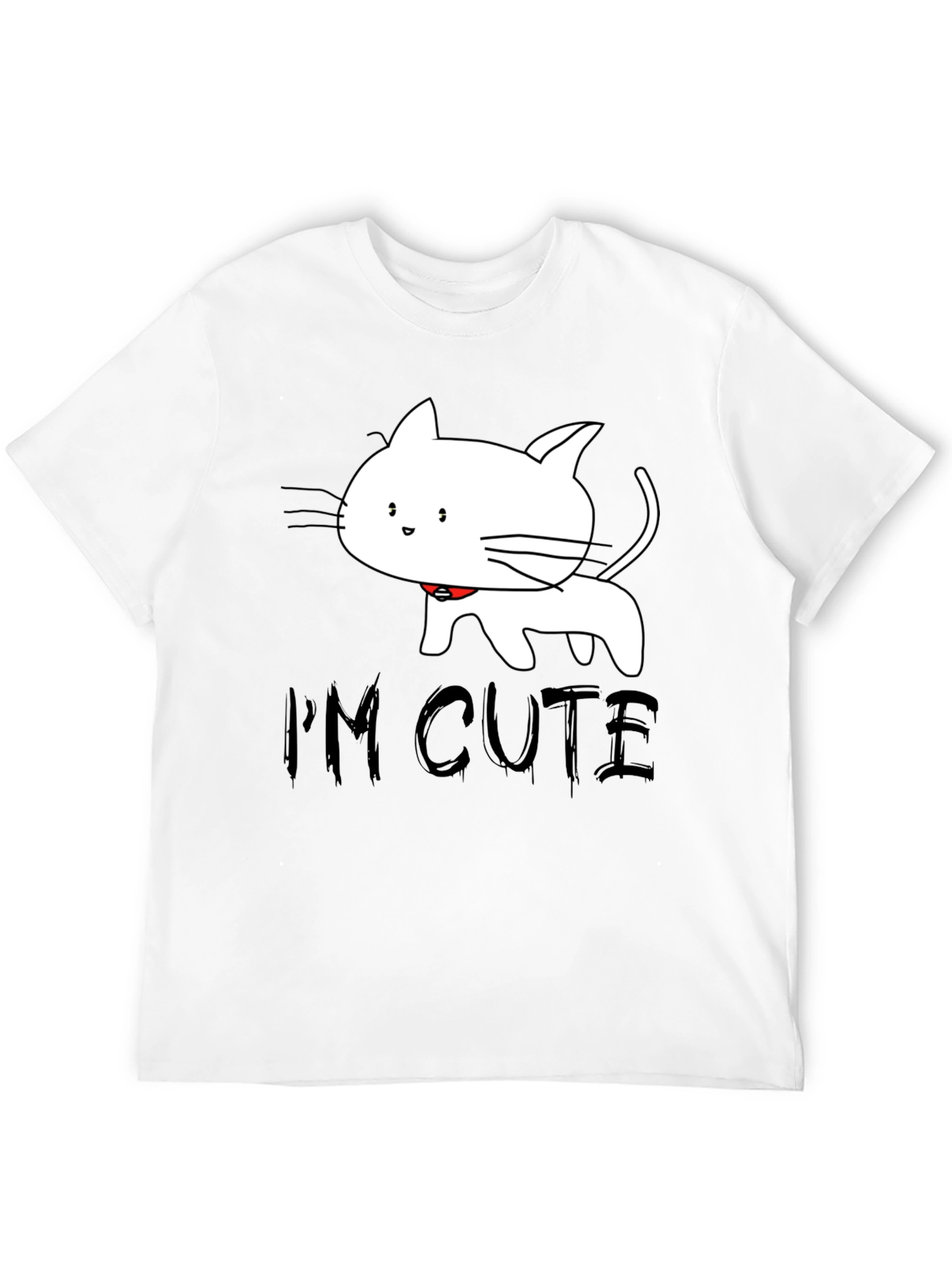 Cute Cat T-Shirt - Im Cute