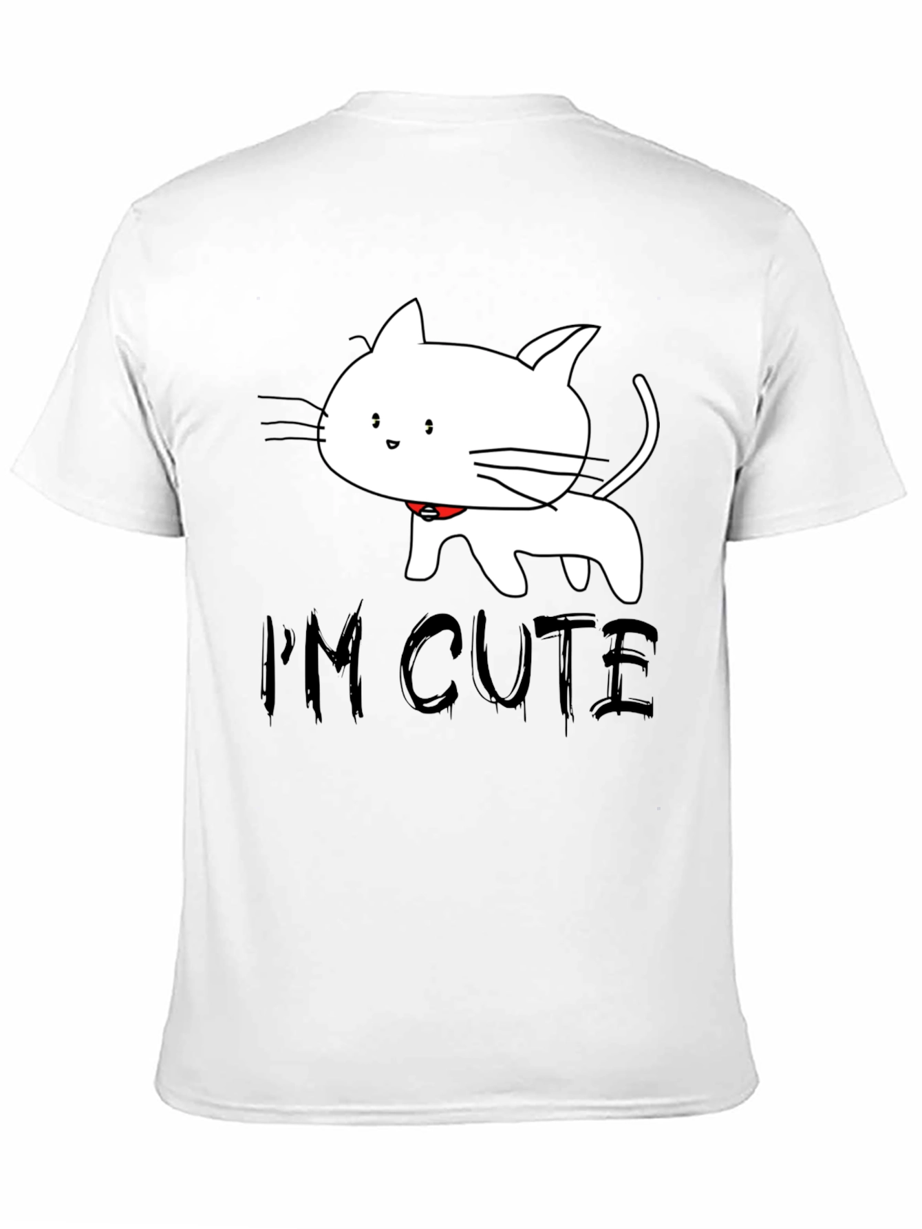 Cute Cat T-Shirt - Im Cute