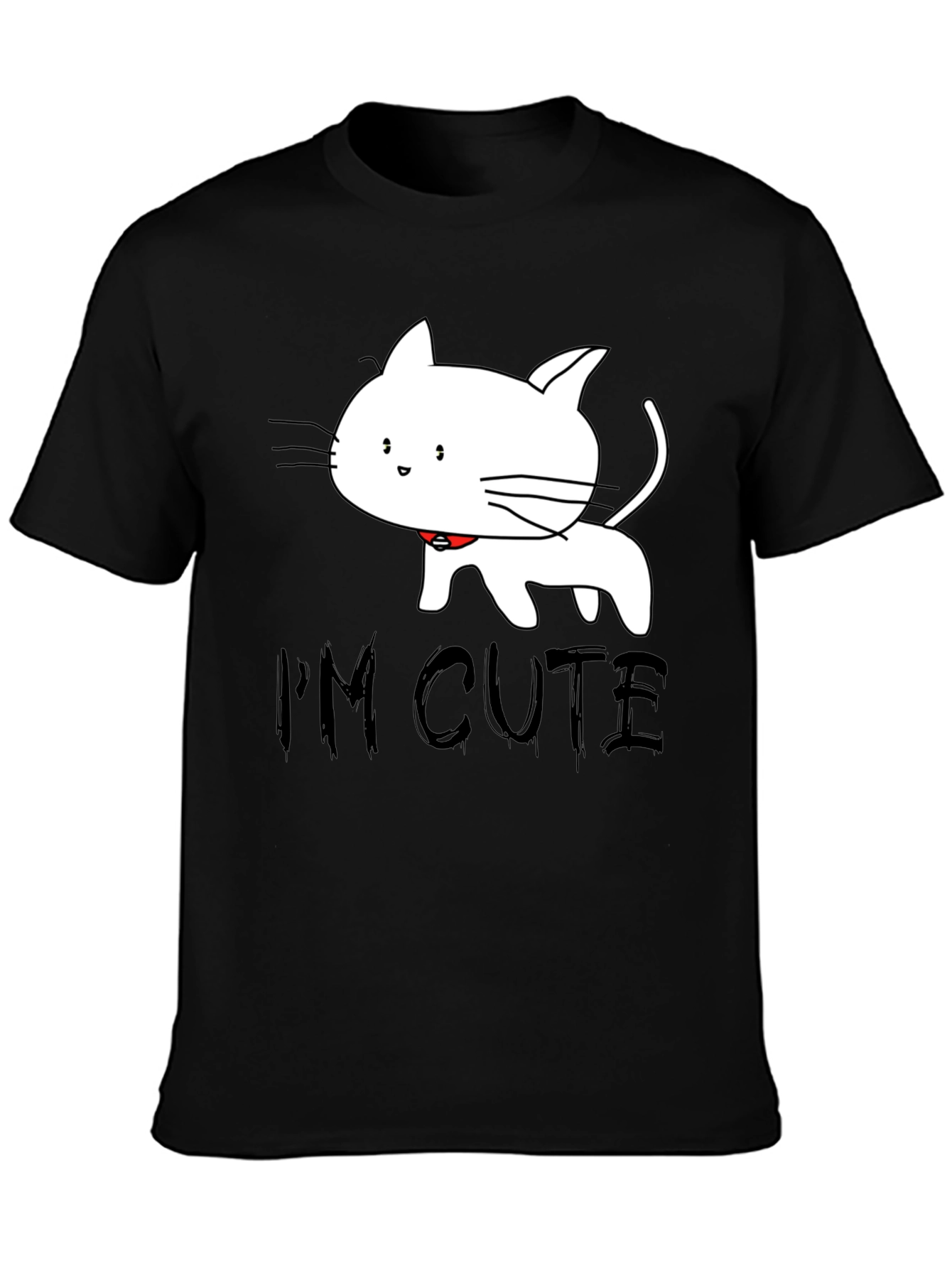 Cute Cat T-Shirt - Im Cute