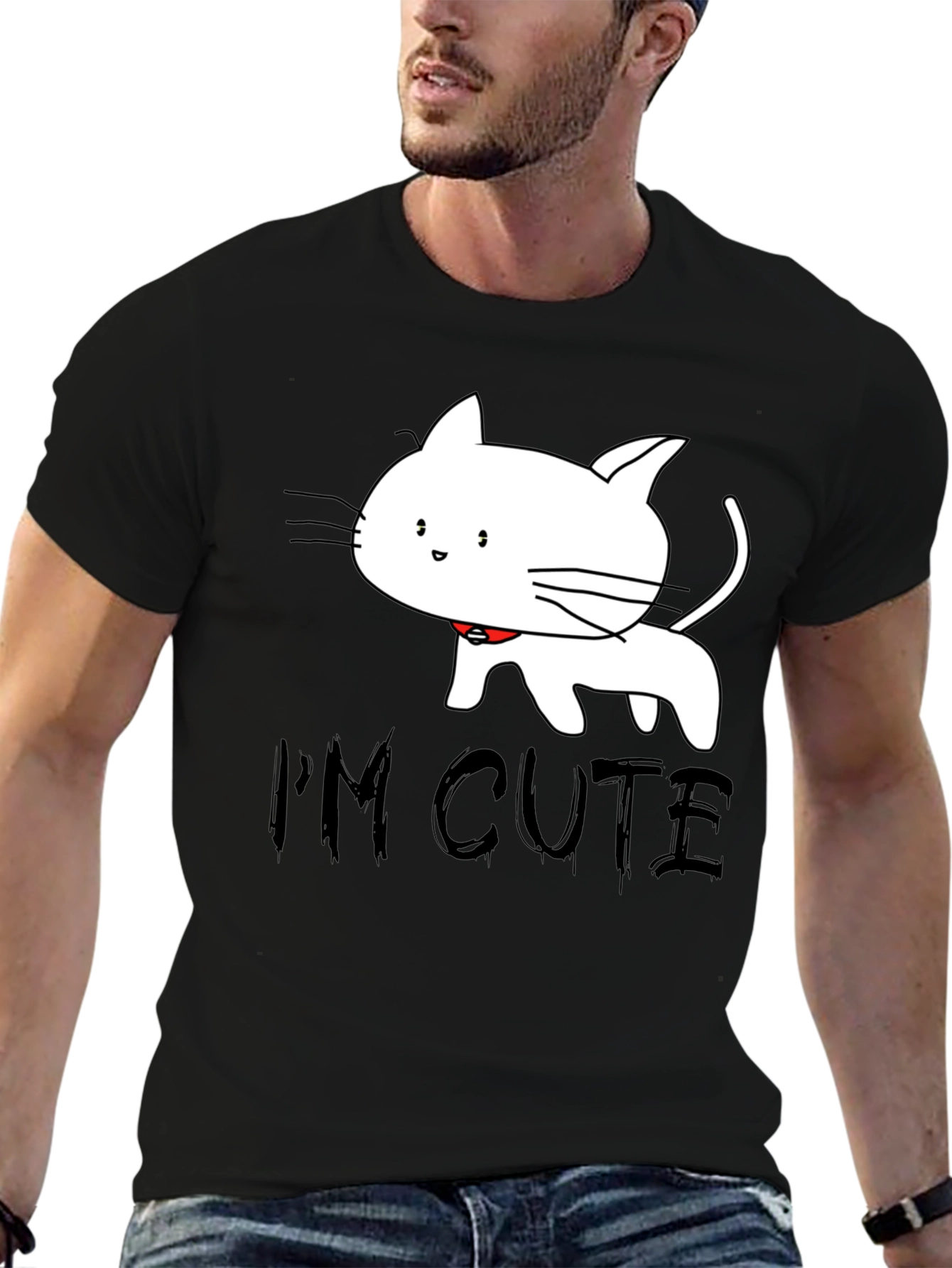 Cute Cat T-Shirt - Im Cute