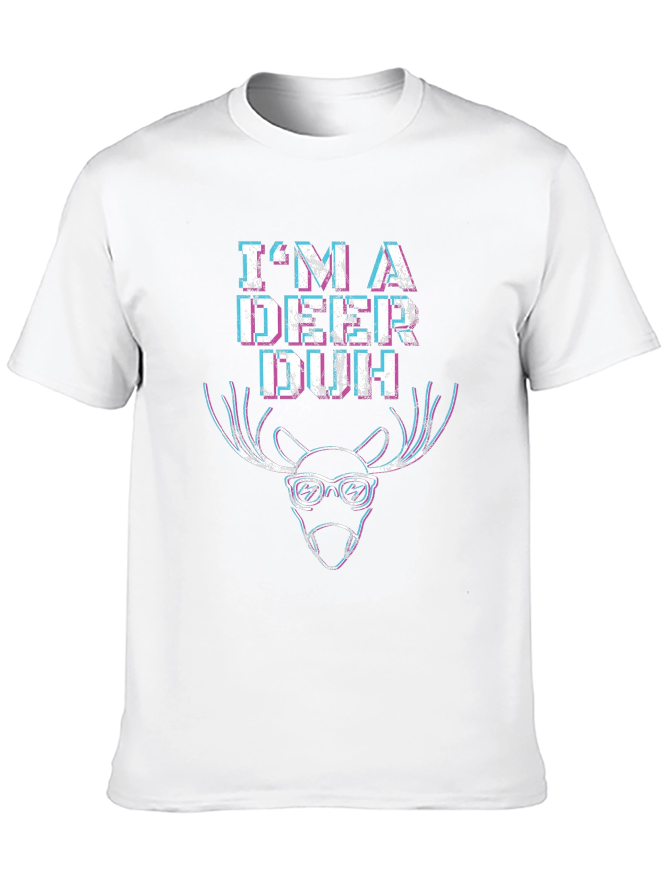 Im a Deer Duh Black T-Shirt