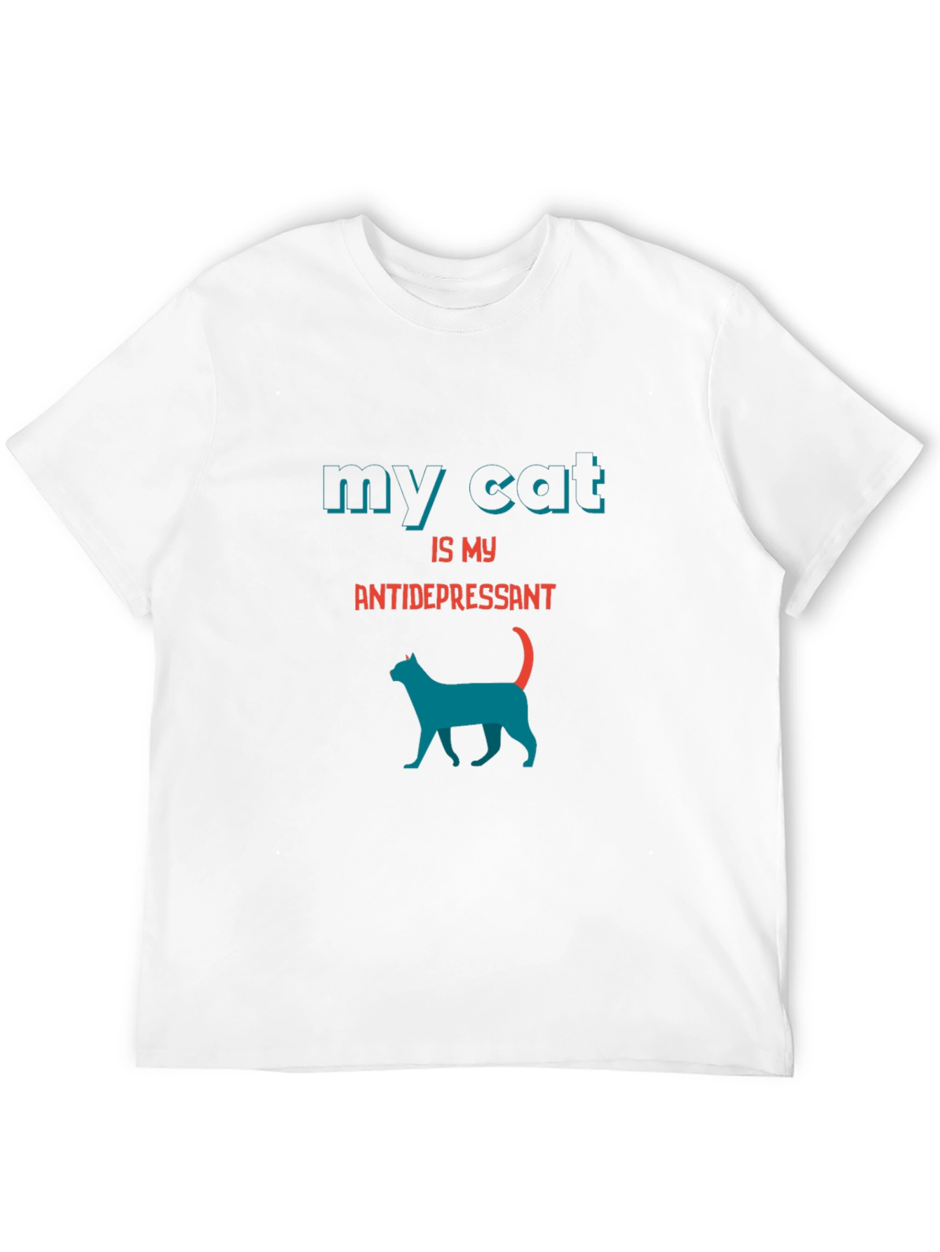 My Cat is My Antidepressant T-Shirt