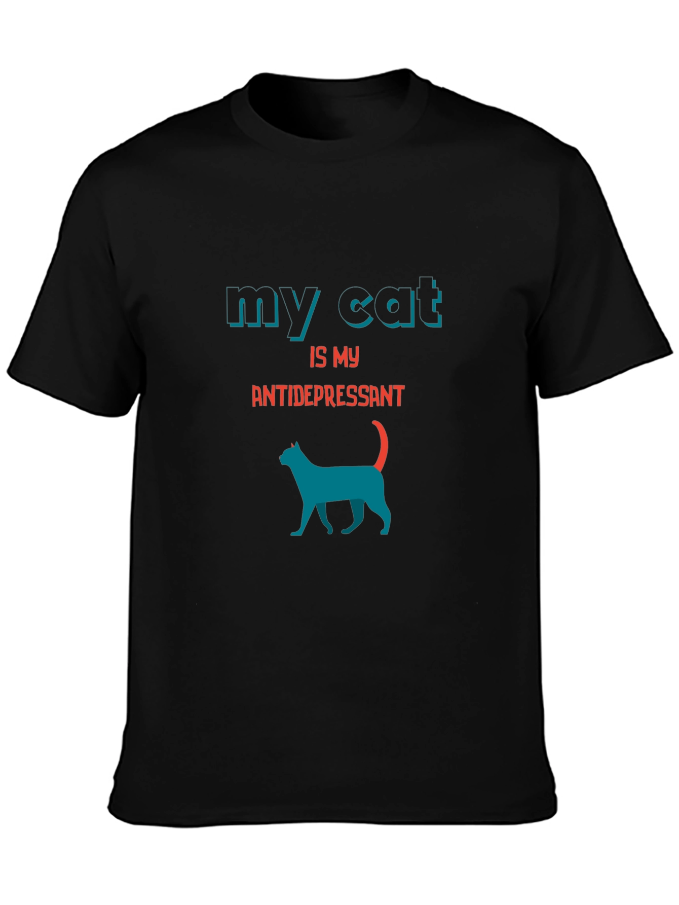 My Cat is My Antidepressant T-Shirt