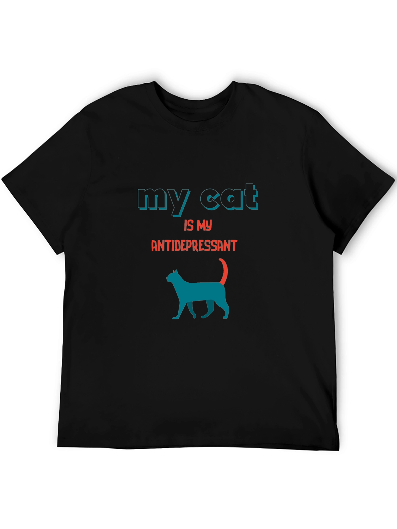 My Cat is My Antidepressant T-Shirt