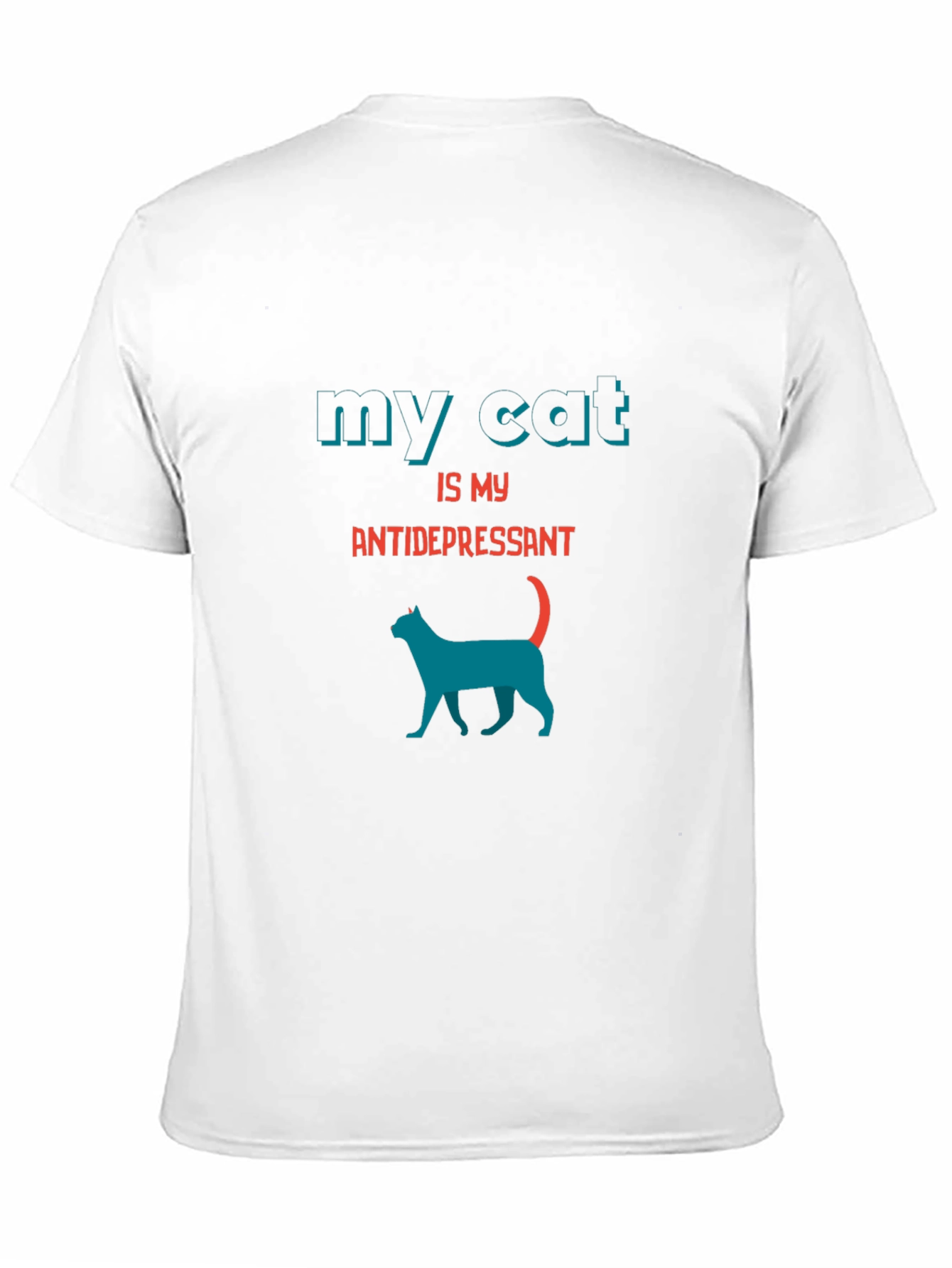 My Cat is My Antidepressant T-Shirt