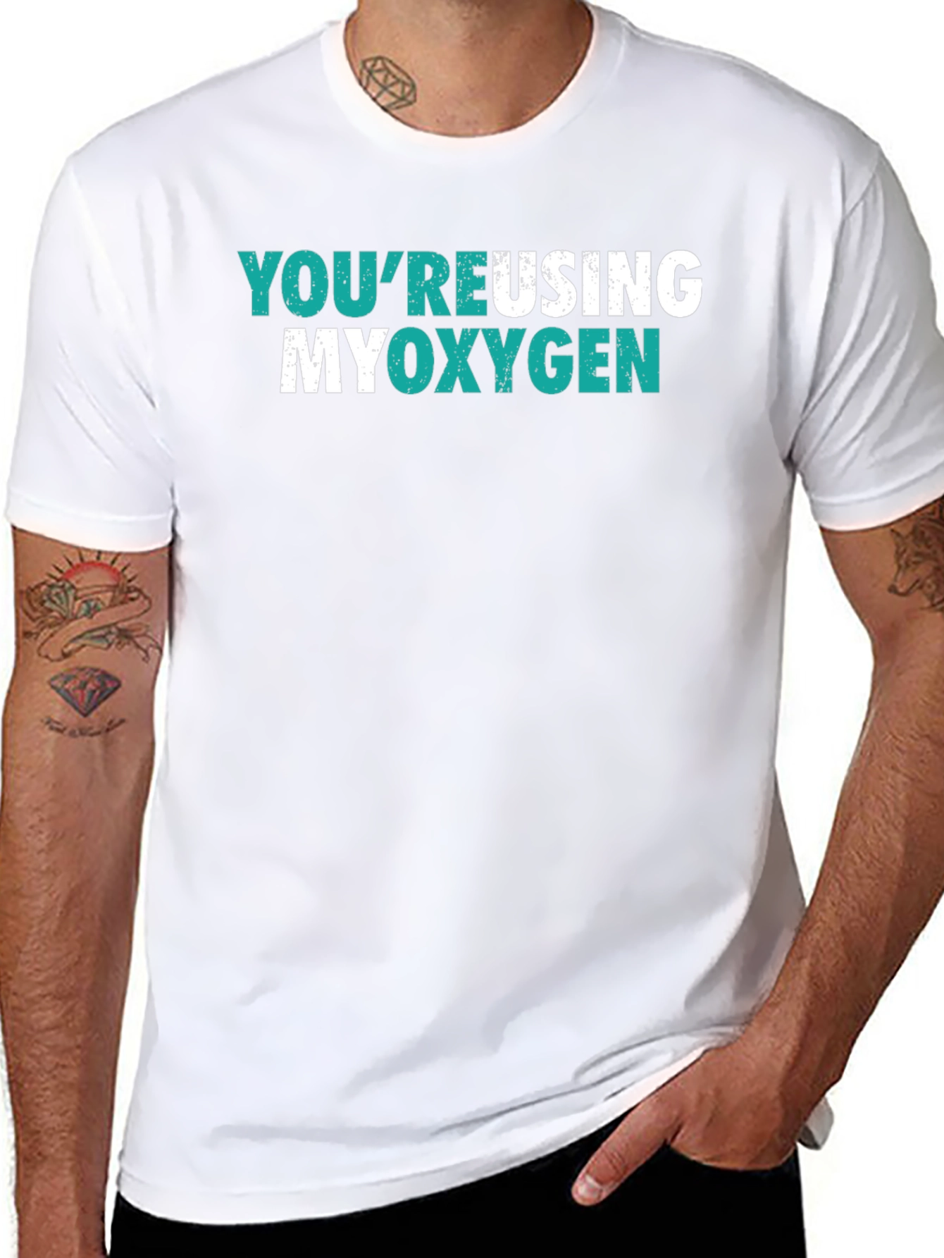 Youre Reusing My Oxygen Graphic Tee