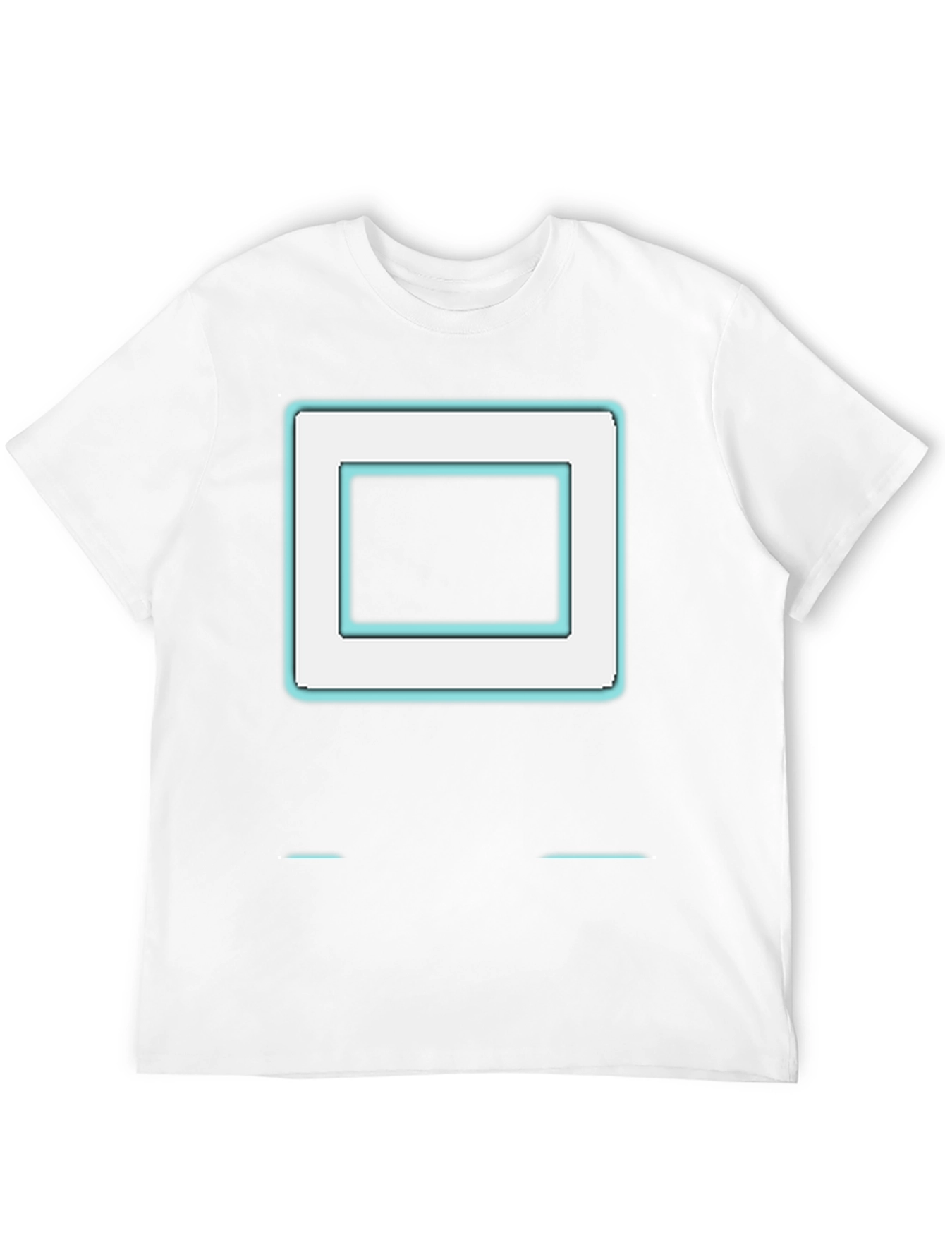Retro Square Graphic Tee - Modern Style