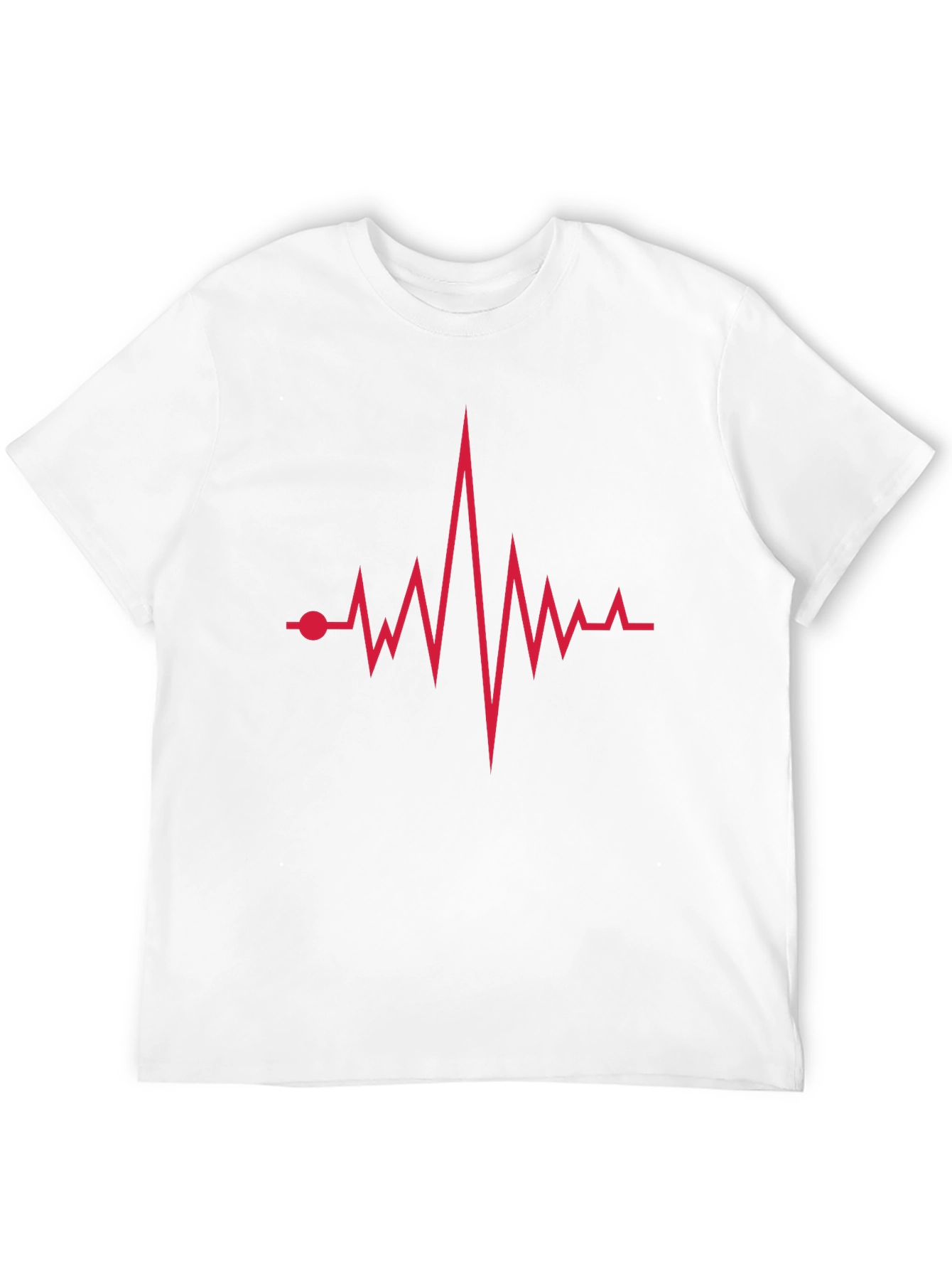 Heartbeat Graphic Tee - Modern Casual Style