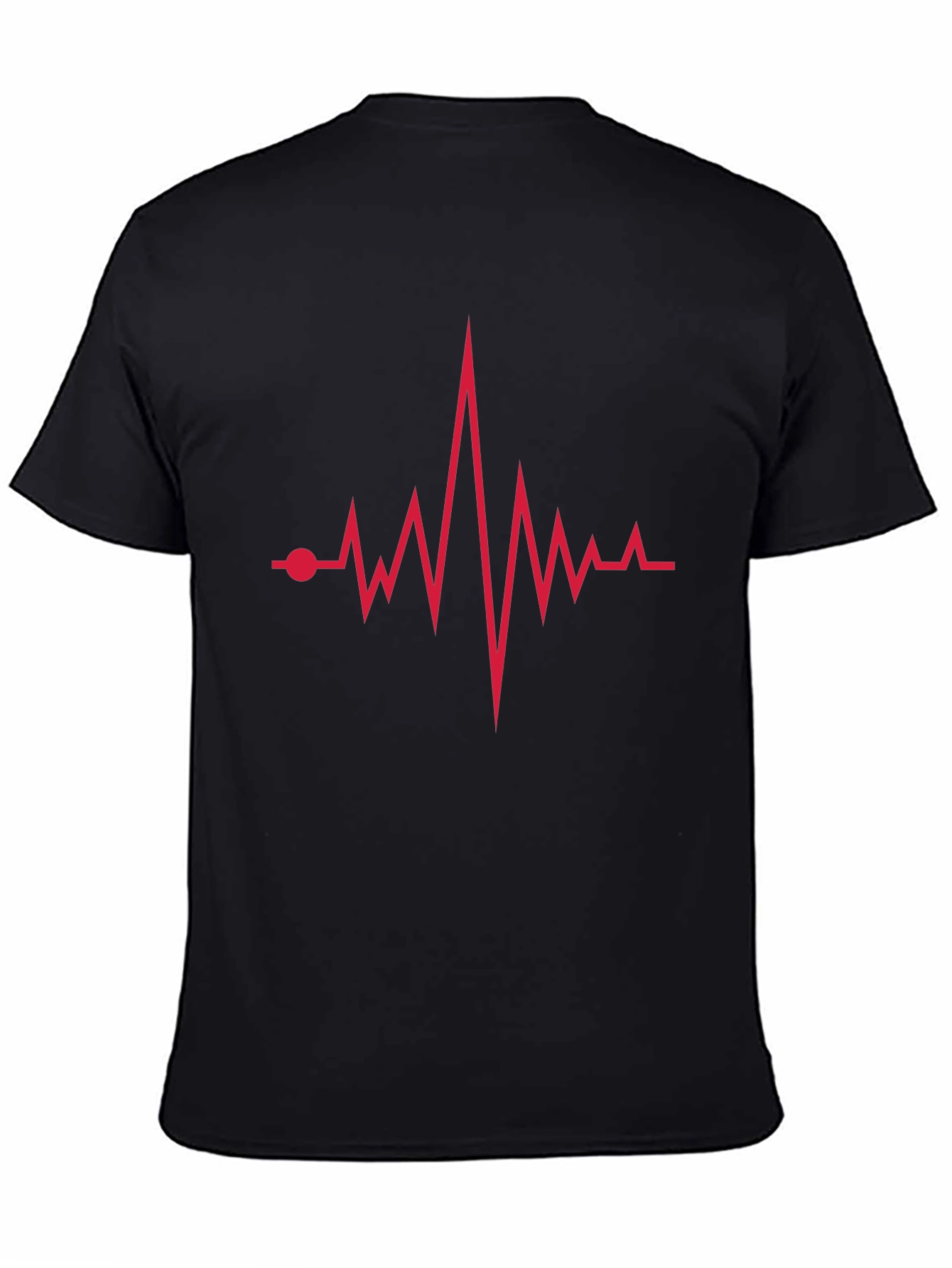 Heartbeat Graphic Tee - Modern Casual Style